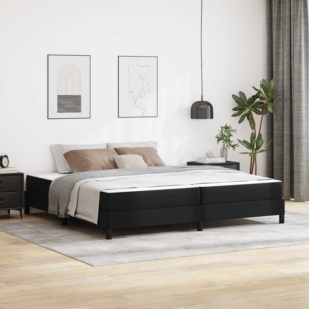 vidaXL Bed Zwart 80 x 200 cm Kunstleer