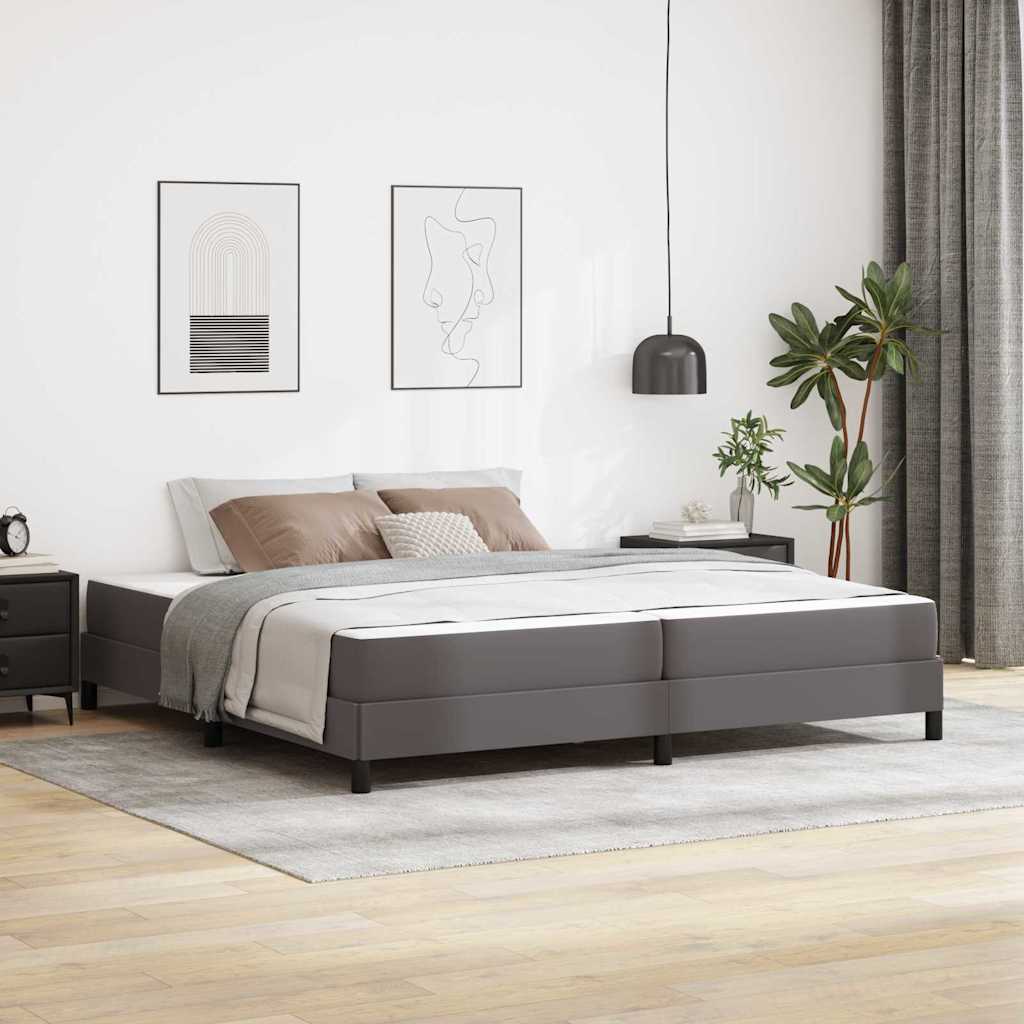 vidaXL Bed Zwart 80 x 200 cm Kunstleer