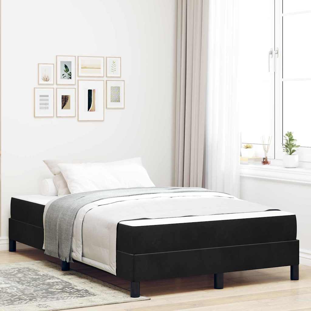 vidaXL Boxspringbed met matras Lichtgrijs 80 x 200 cm Fluweel
