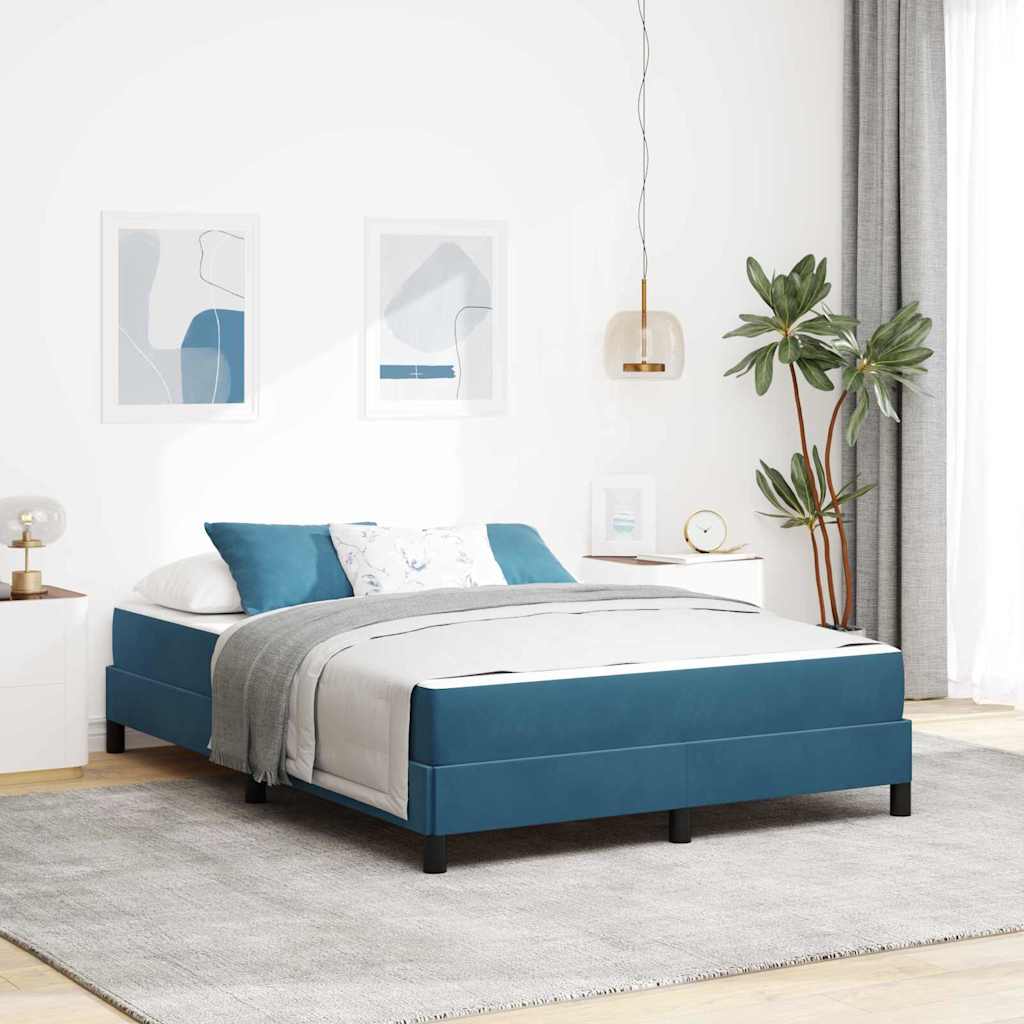 vidaXL Boxspringbed met matras Lichtgrijs 80 x 200 cm Fluweel