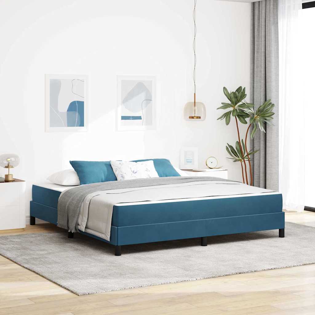 vidaXL Boxspringbed met matras Lichtgrijs 80 x 200 cm Fluweel