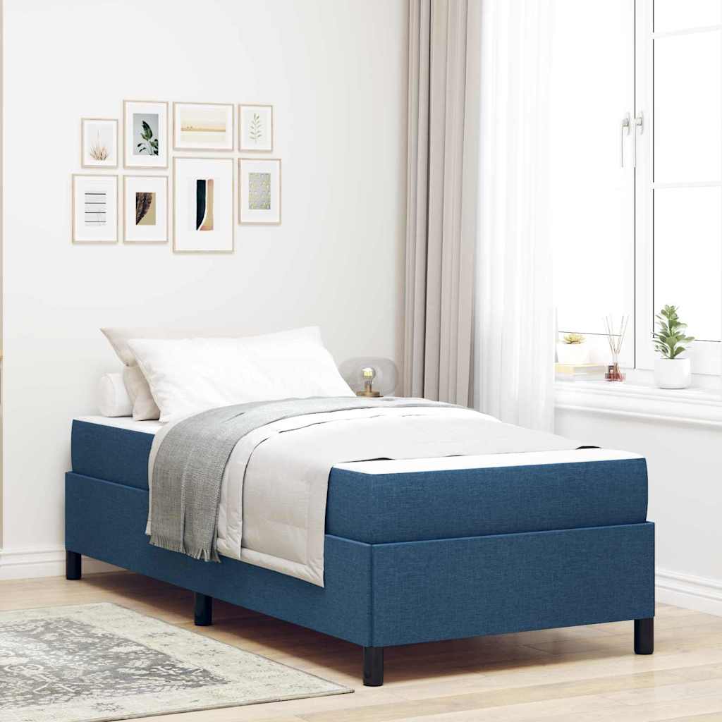 vidaXL Boxspring bed Lichtgrijs, Zwart 80 x 200 cm