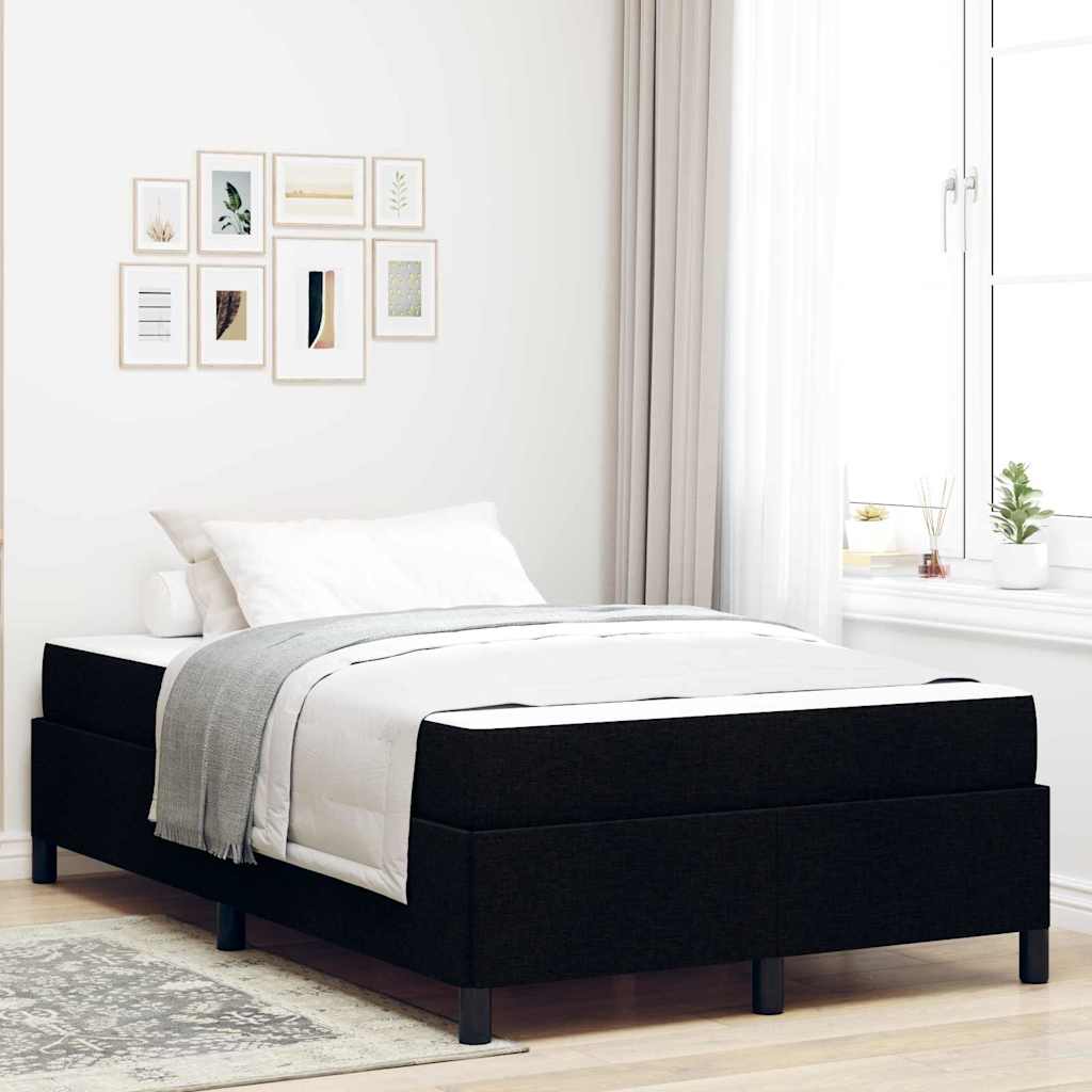 vidaXL Boxspring bed Lichtgrijs, Zwart 80 x 200 cm