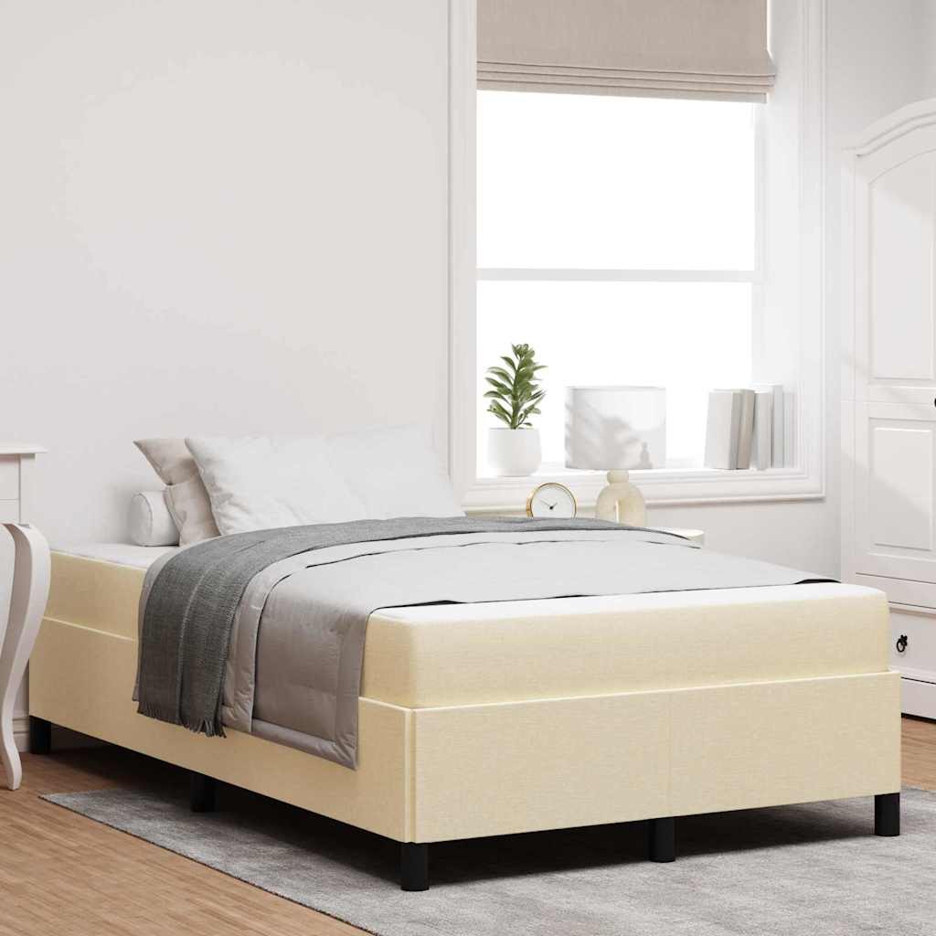 vidaXL Boxspring bed Lichtgrijs, Zwart 80 x 200 cm