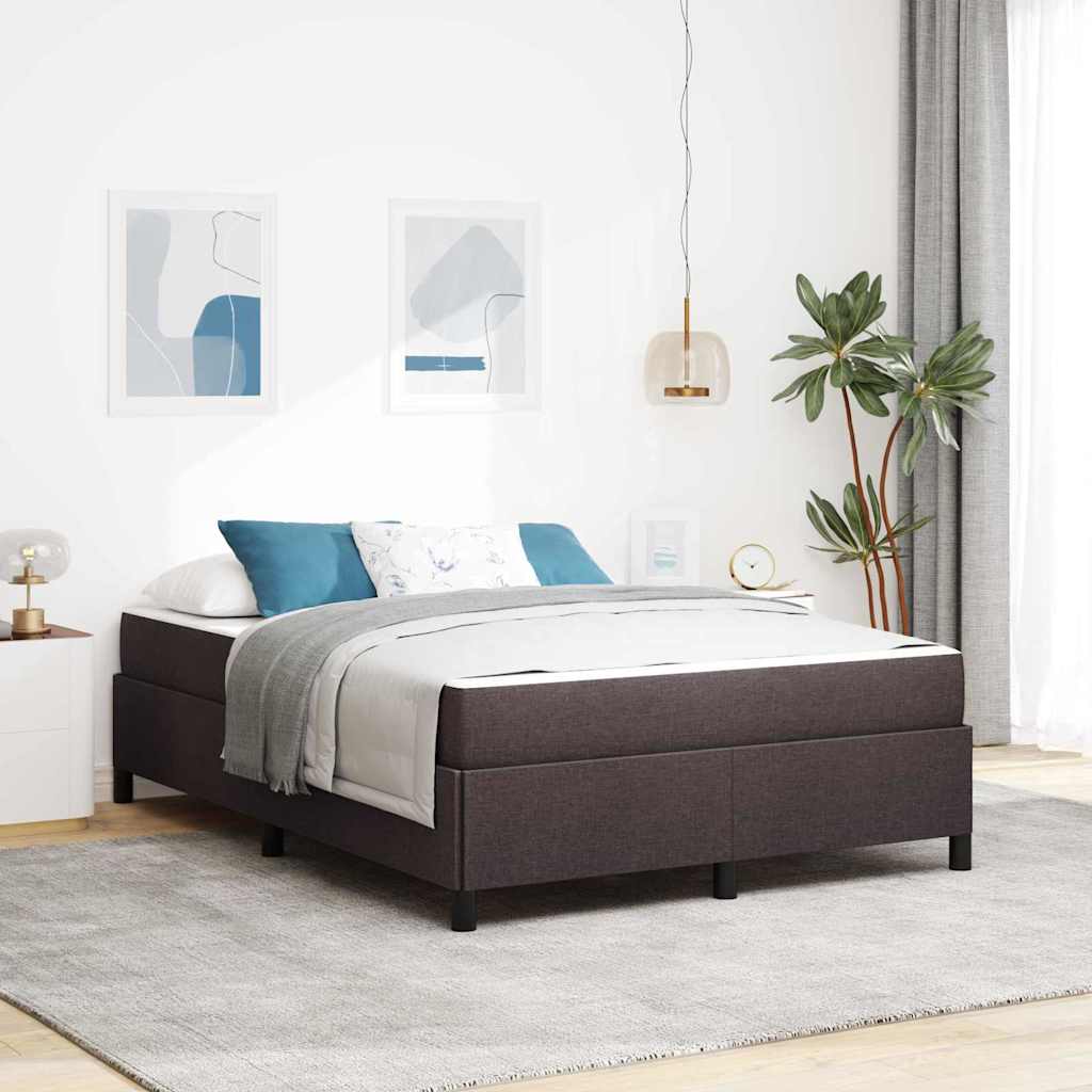 vidaXL Boxspring bed Lichtgrijs, Zwart 80 x 200 cm