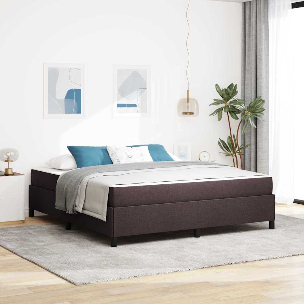 vidaXL Boxspring bed Lichtgrijs, Zwart 80 x 200 cm
