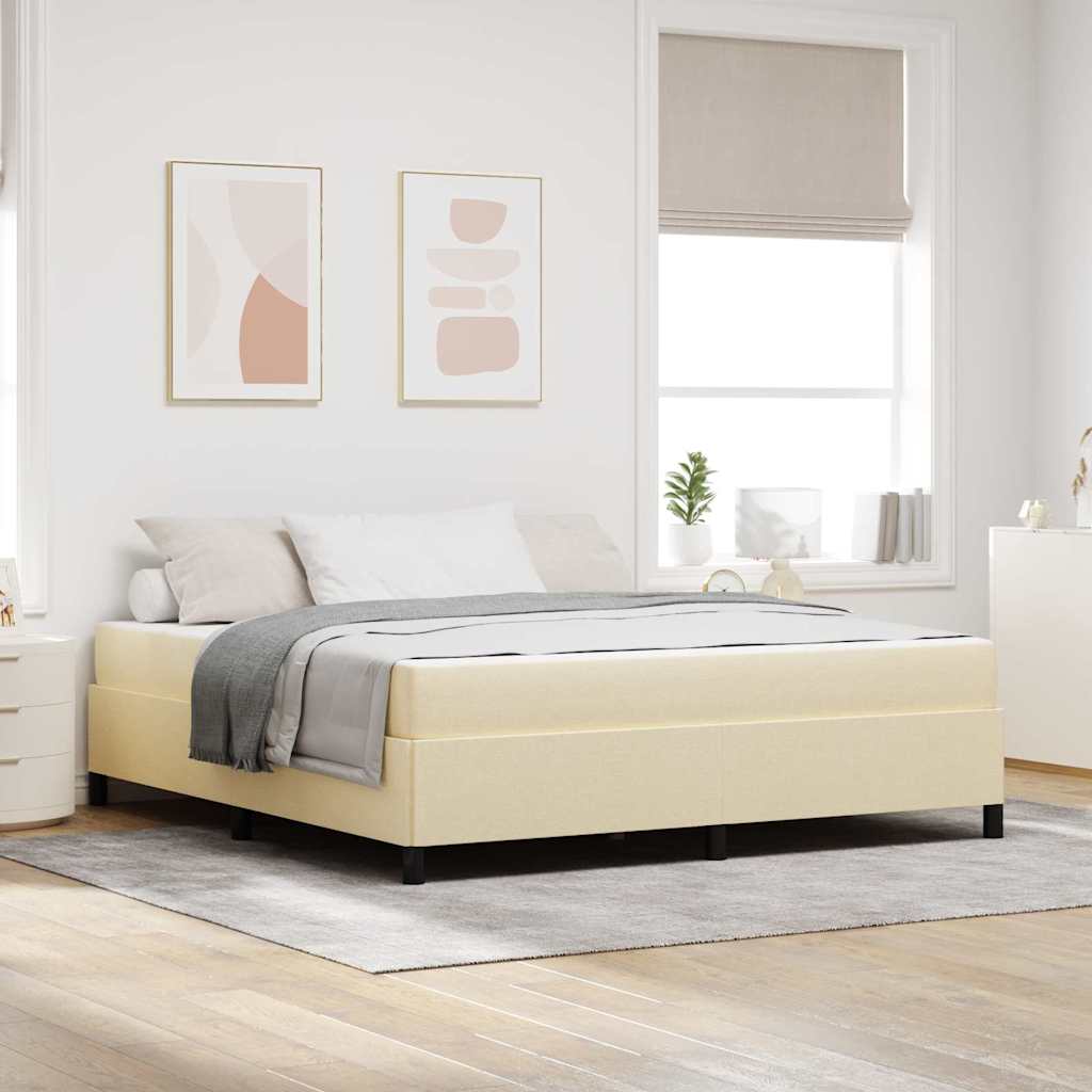 vidaXL Boxspring bed Lichtgrijs, Zwart 80 x 200 cm