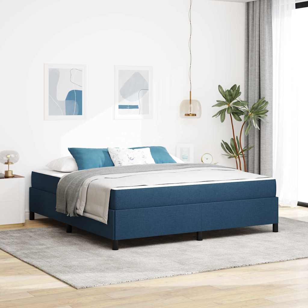 vidaXL Boxspring bed Lichtgrijs, Zwart 80 x 200 cm