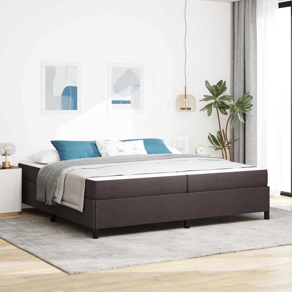 vidaXL Boxspring bed Lichtgrijs, Zwart 80 x 200 cm
