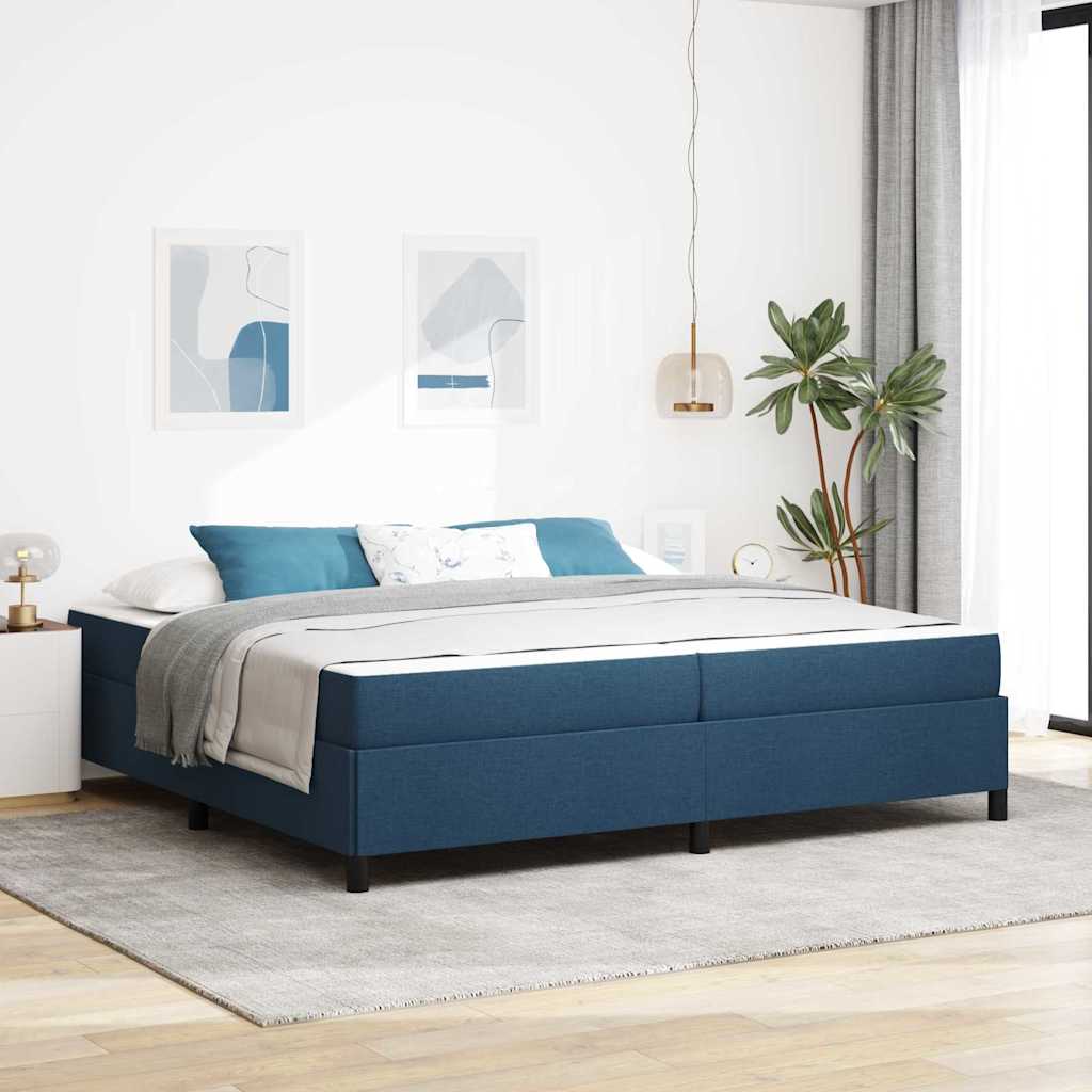 vidaXL Boxspring bed Lichtgrijs, Zwart 80 x 200 cm