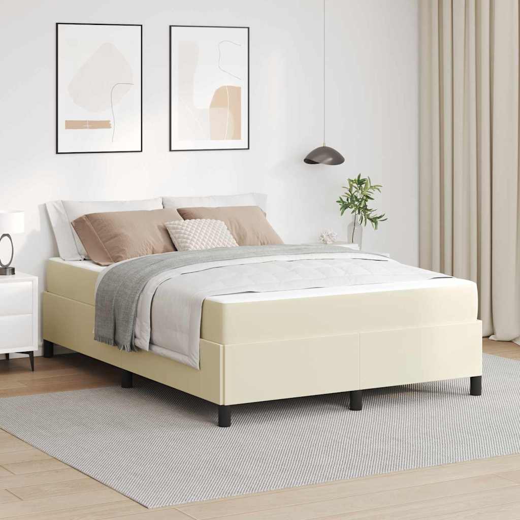 vidaXL Bedframe met matras met matras Zwart 80 x 200 cm Kunstleer