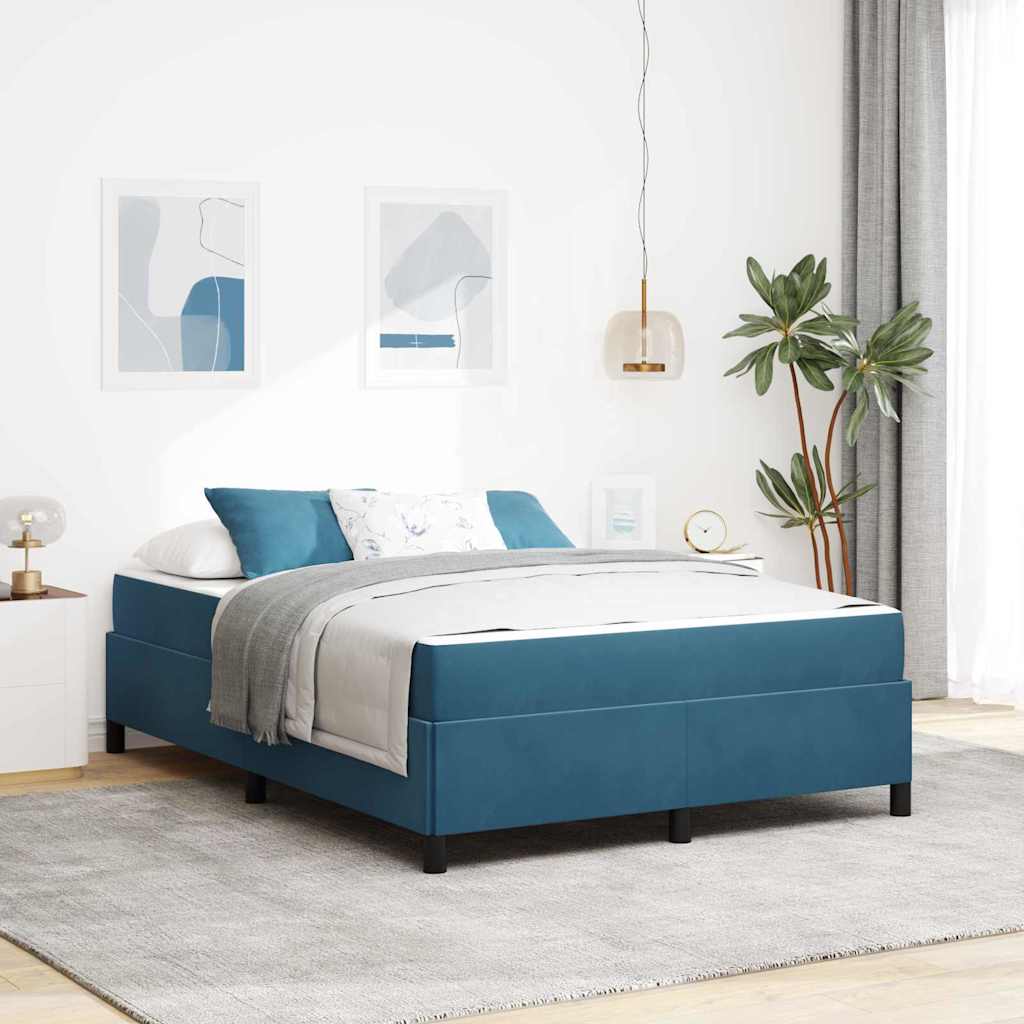 vidaXL Bedframe Lichtgrijs, grijs en wit 80 x 200 cm Fluweel
