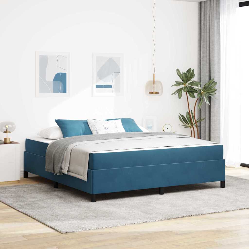 vidaXL Bedframe Lichtgrijs, grijs en wit 80 x 200 cm Fluweel