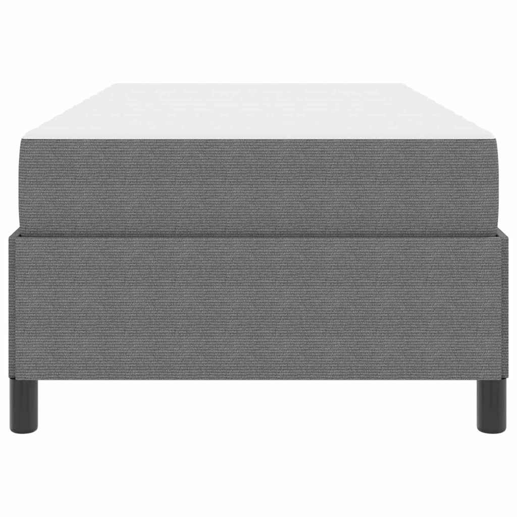 vidaXL Bedframe Lichtgrijs 80 x 200 cm Katoenen stof