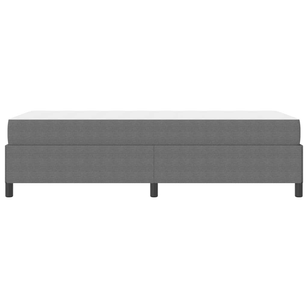vidaXL Bedframe Lichtgrijs 80 x 200 cm Katoenen stof