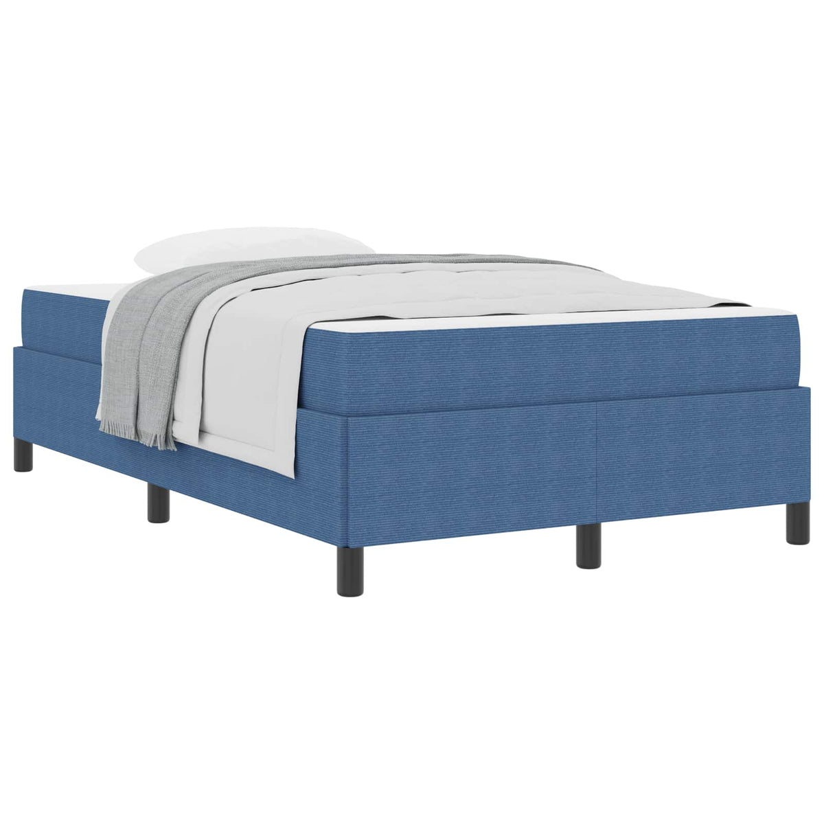 vidaXL Bedframe Lichtgrijs 80 x 200 cm Katoenen stof