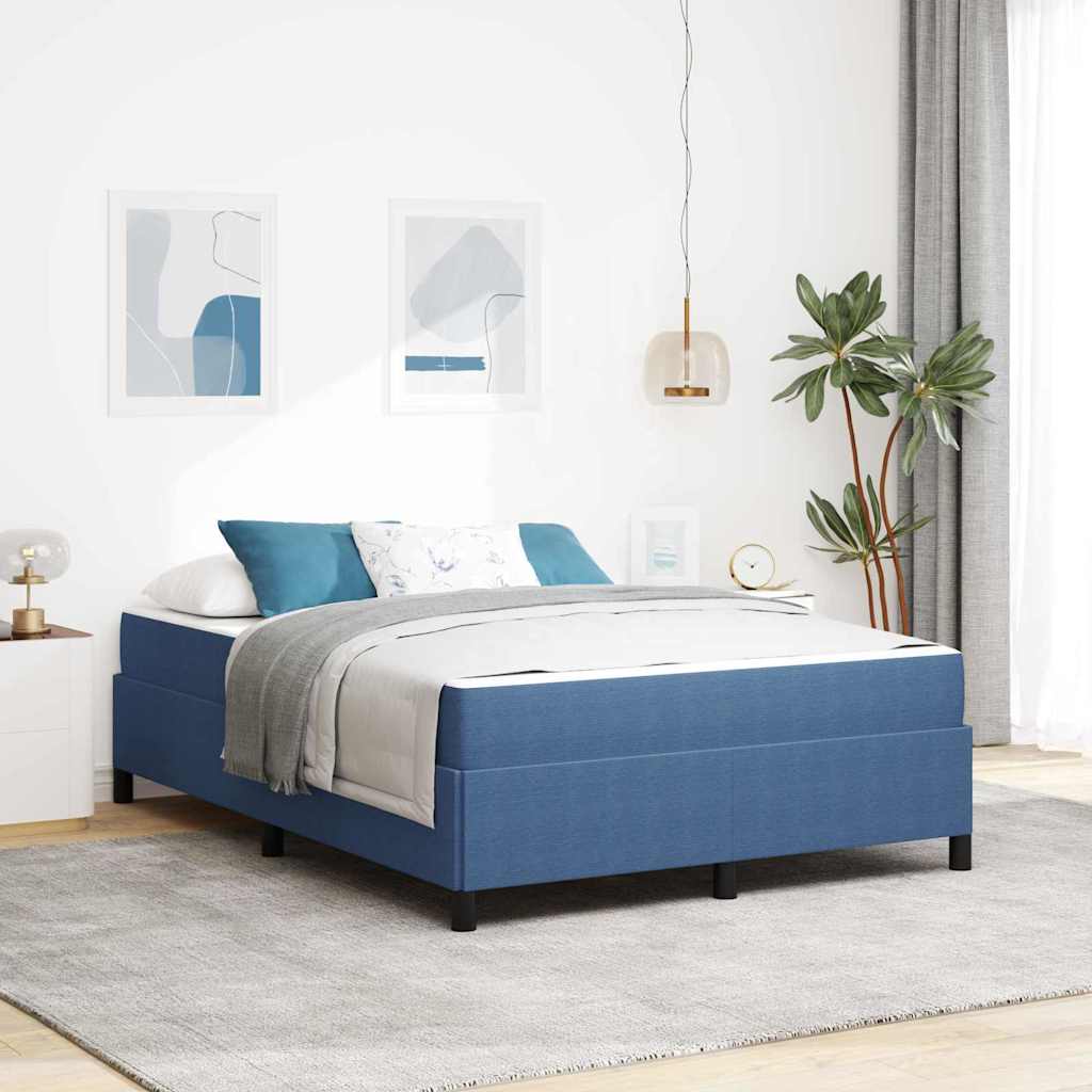 vidaXL Bedframe Lichtgrijs 80 x 200 cm Katoenen stof