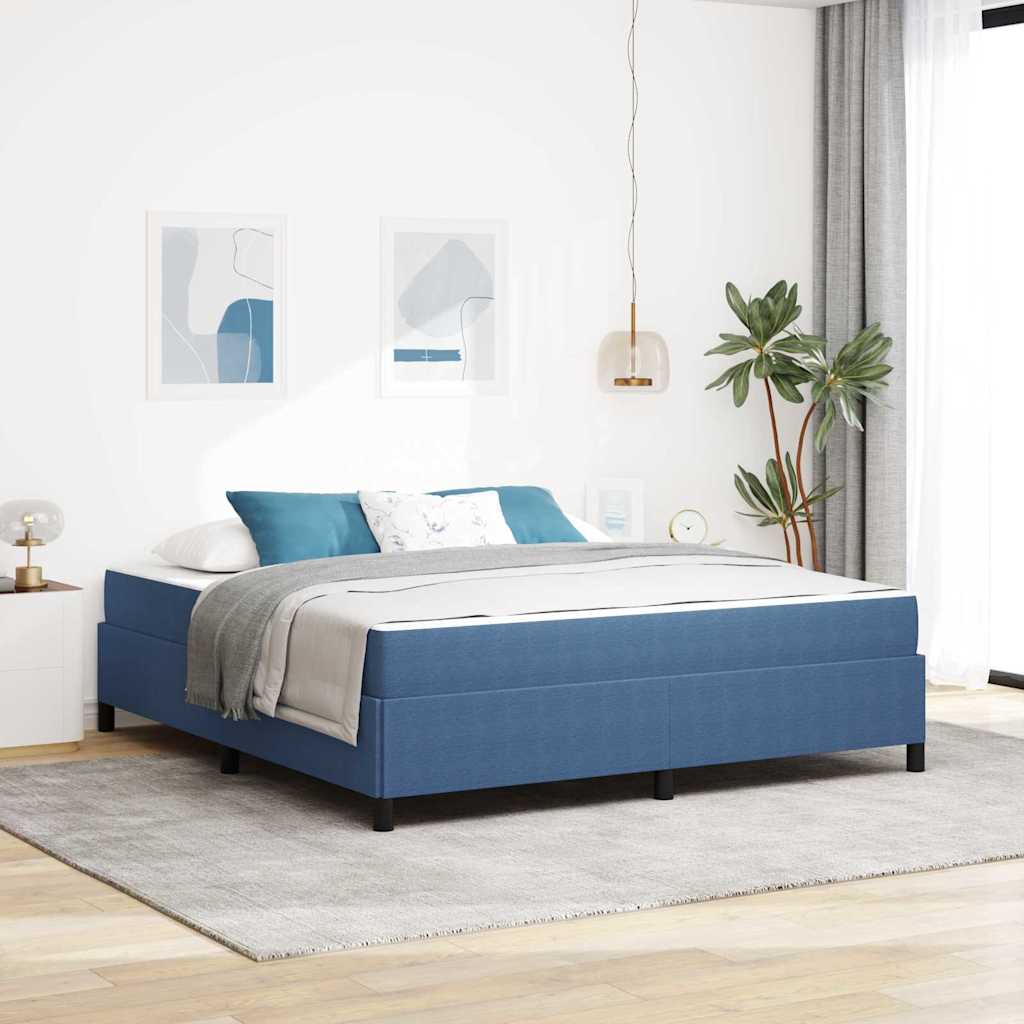 vidaXL Bedframe Lichtgrijs 80 x 200 cm Katoenen stof