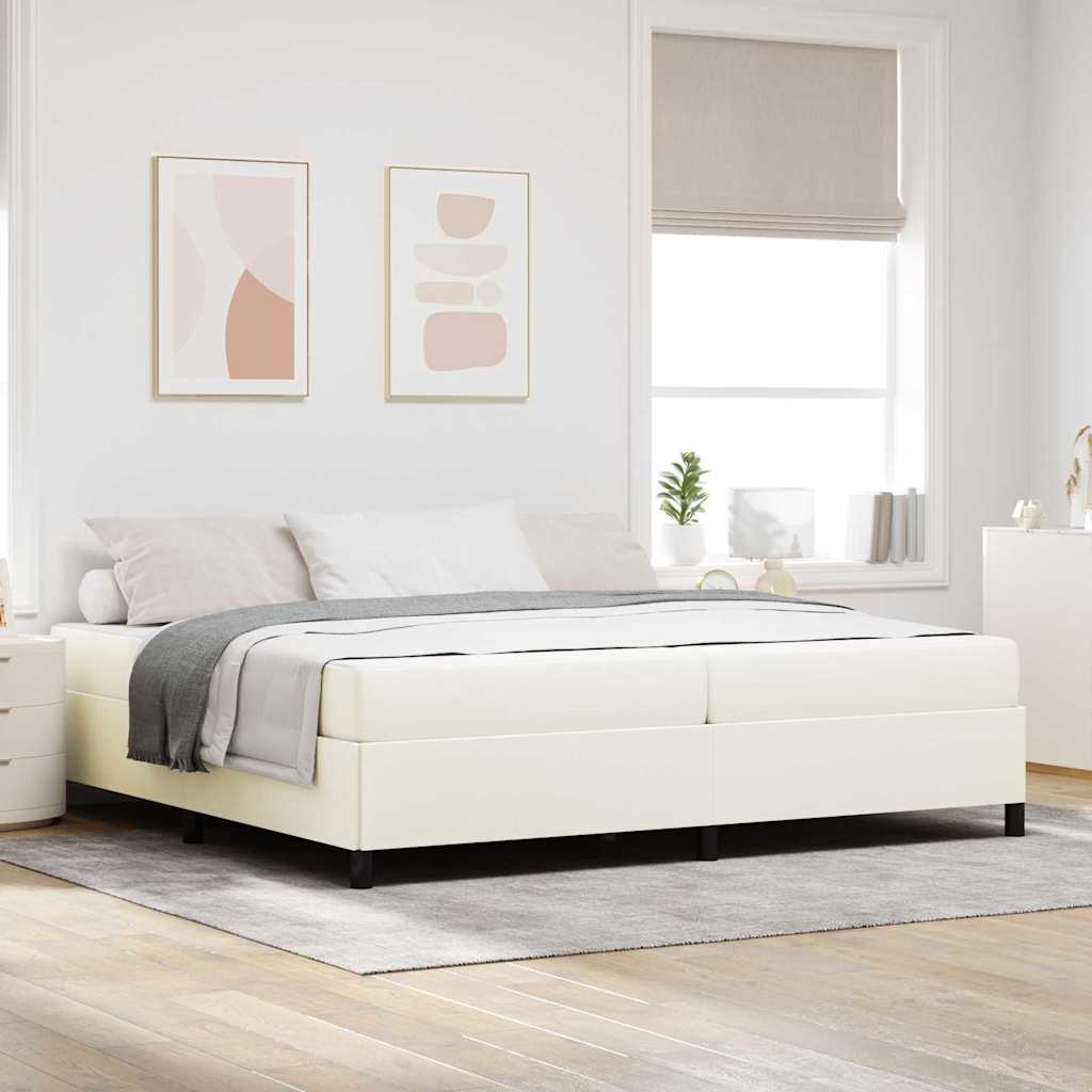 vidaXL Bedframe Lichtgrijs 80 x 200 cm Katoenen stof