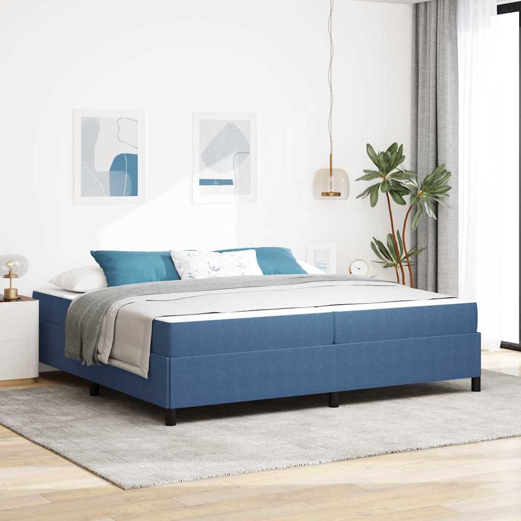 vidaXL Bedframe Lichtgrijs 80 x 200 cm Katoenen stof