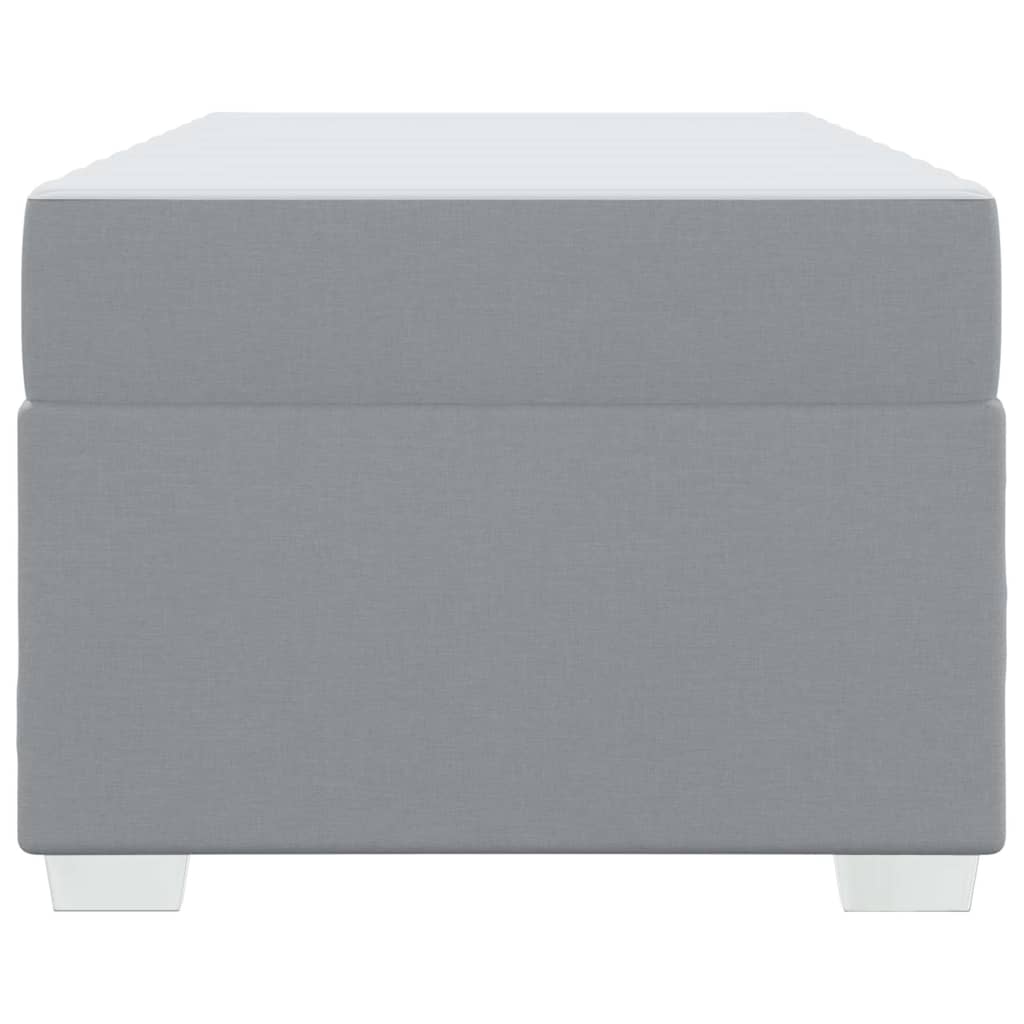 vidaXL Bedframe Lichtgrijs 80 x 200 cm Stof