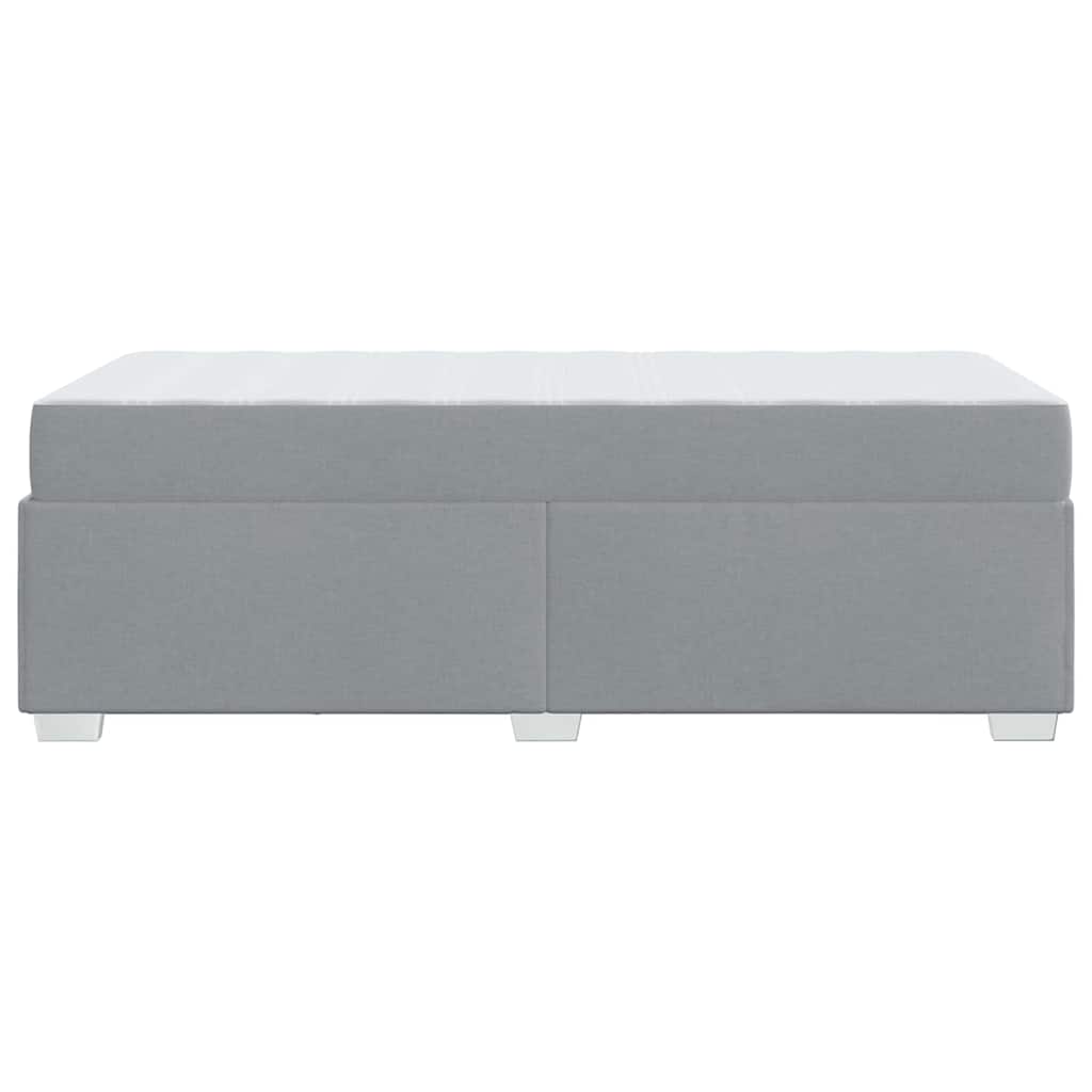 vidaXL Bedframe Lichtgrijs 80 x 200 cm Stof