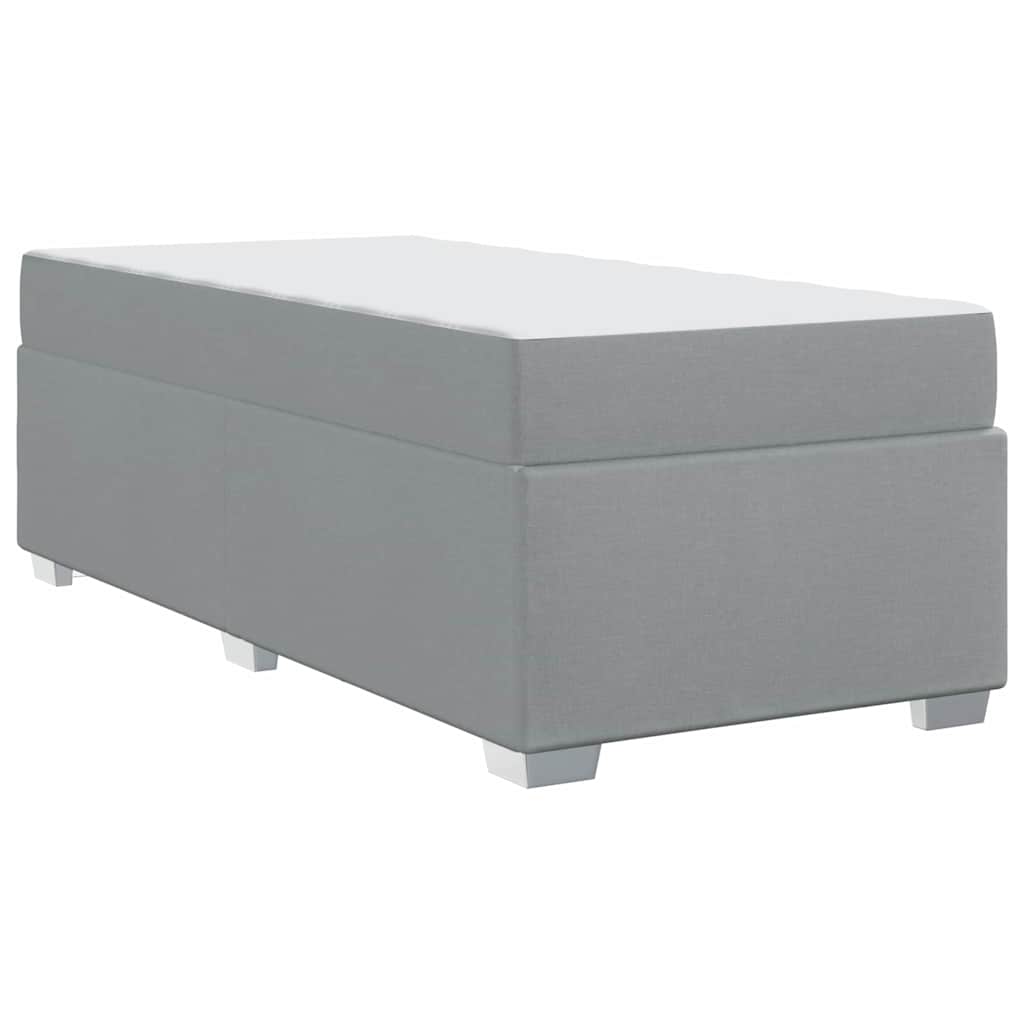 vidaXL Bedframe Lichtgrijs 80 x 200 cm Stof