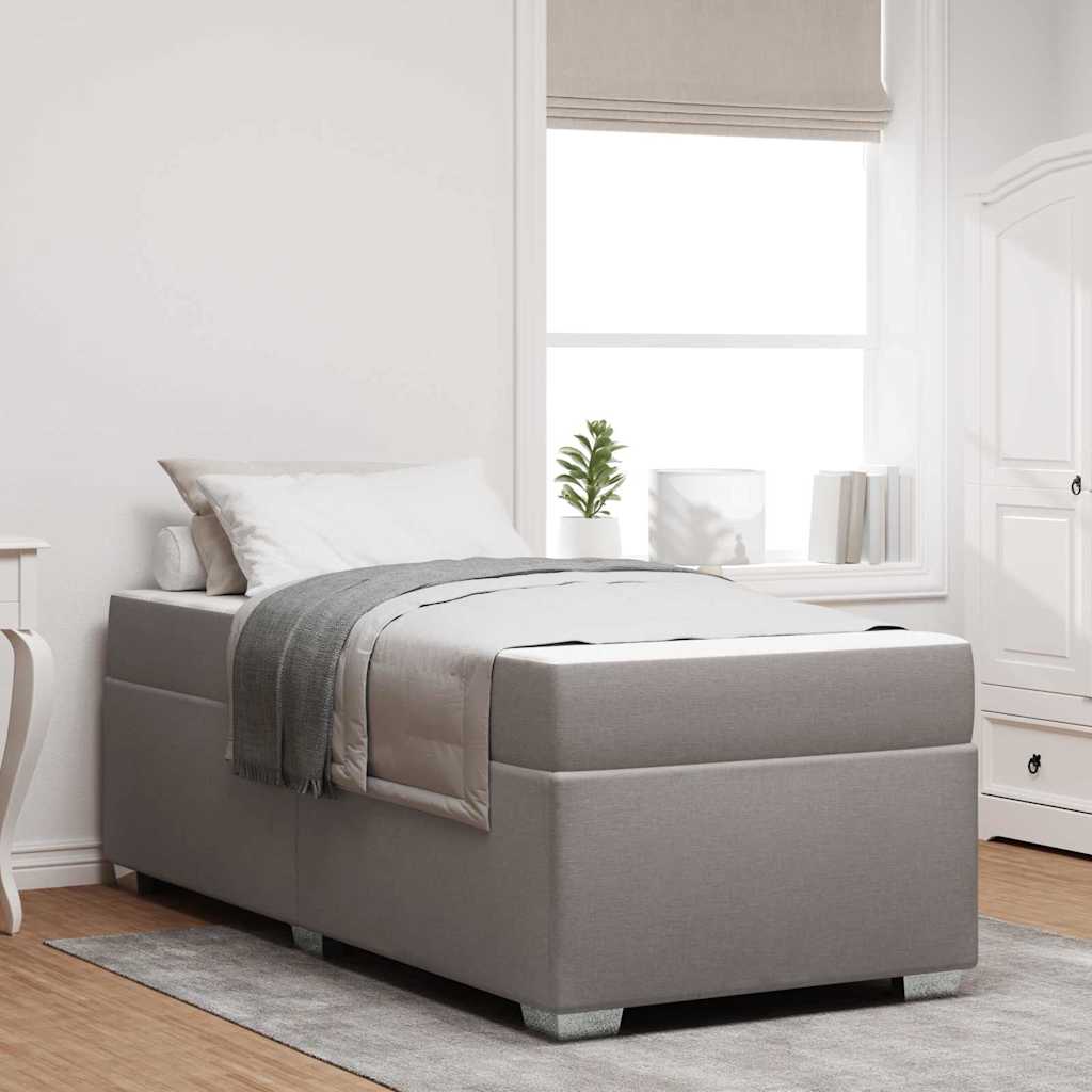 vidaXL Bedframe Lichtgrijs 80 x 200 cm Stof