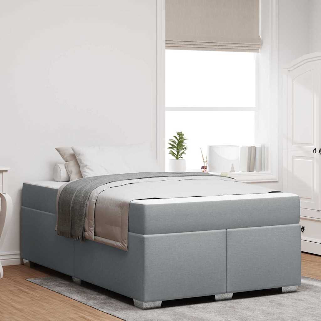 vidaXL Bedframe Lichtgrijs 80 x 200 cm Stof