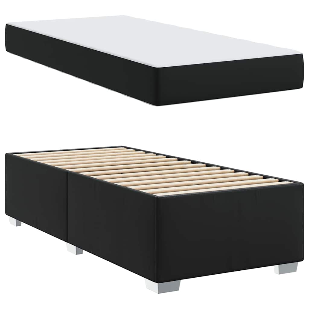 vidaXL Bedframe Zwart 80 x 200 cm Kunstleer