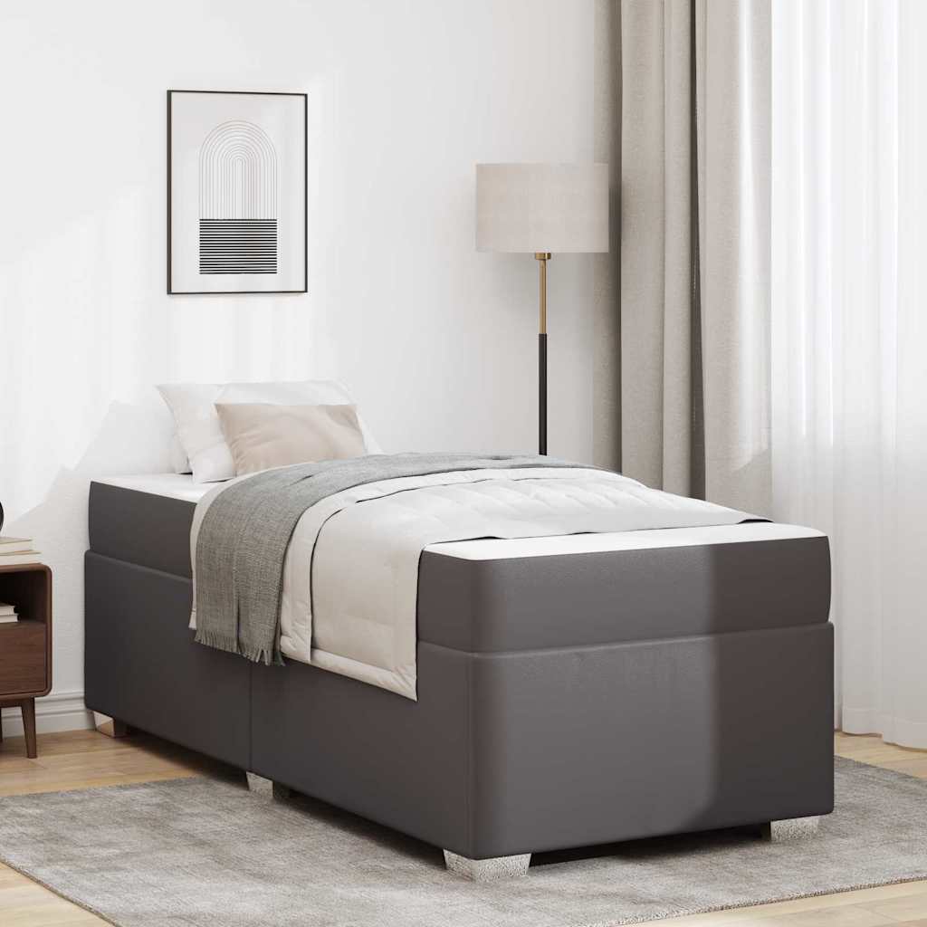 vidaXL Bedframe Zwart 80 x 200 cm Kunstleer
