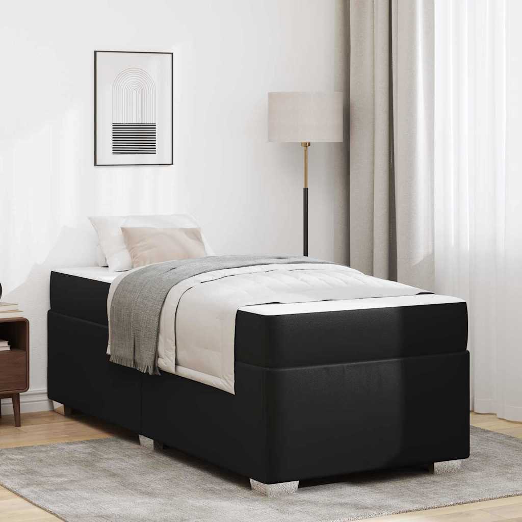 vidaXL Bedframe Zwart 80 x 200 cm Kunstleer