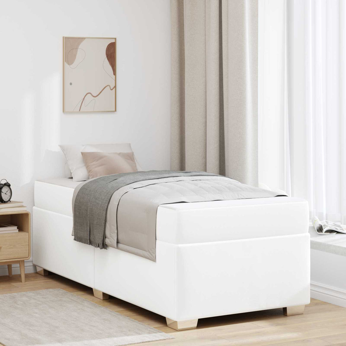vidaXL Bedframe Zwart 80 x 200 cm Kunstleer