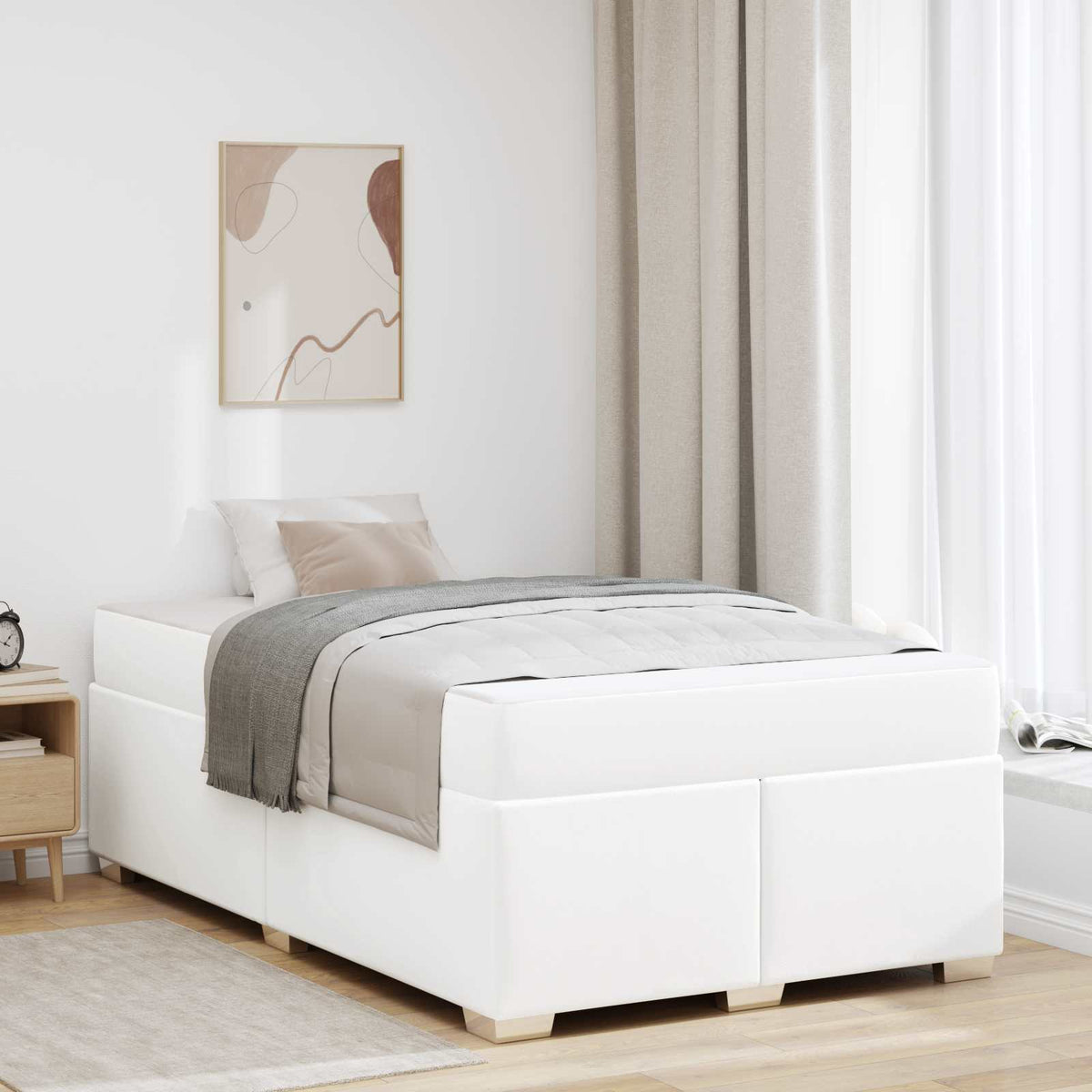vidaXL Bedframe Zwart 80 x 200 cm Kunstleer