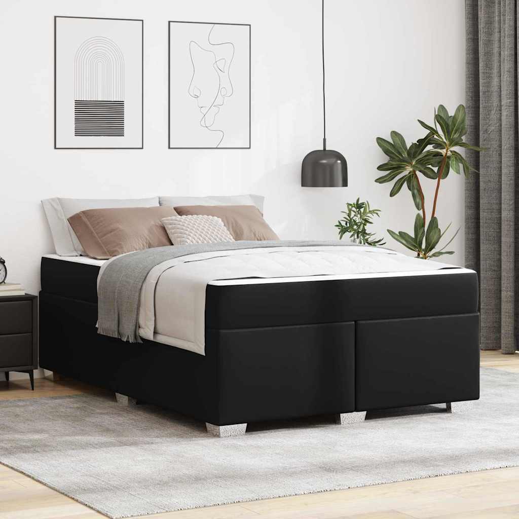 vidaXL Bedframe Zwart 80 x 200 cm Kunstleer