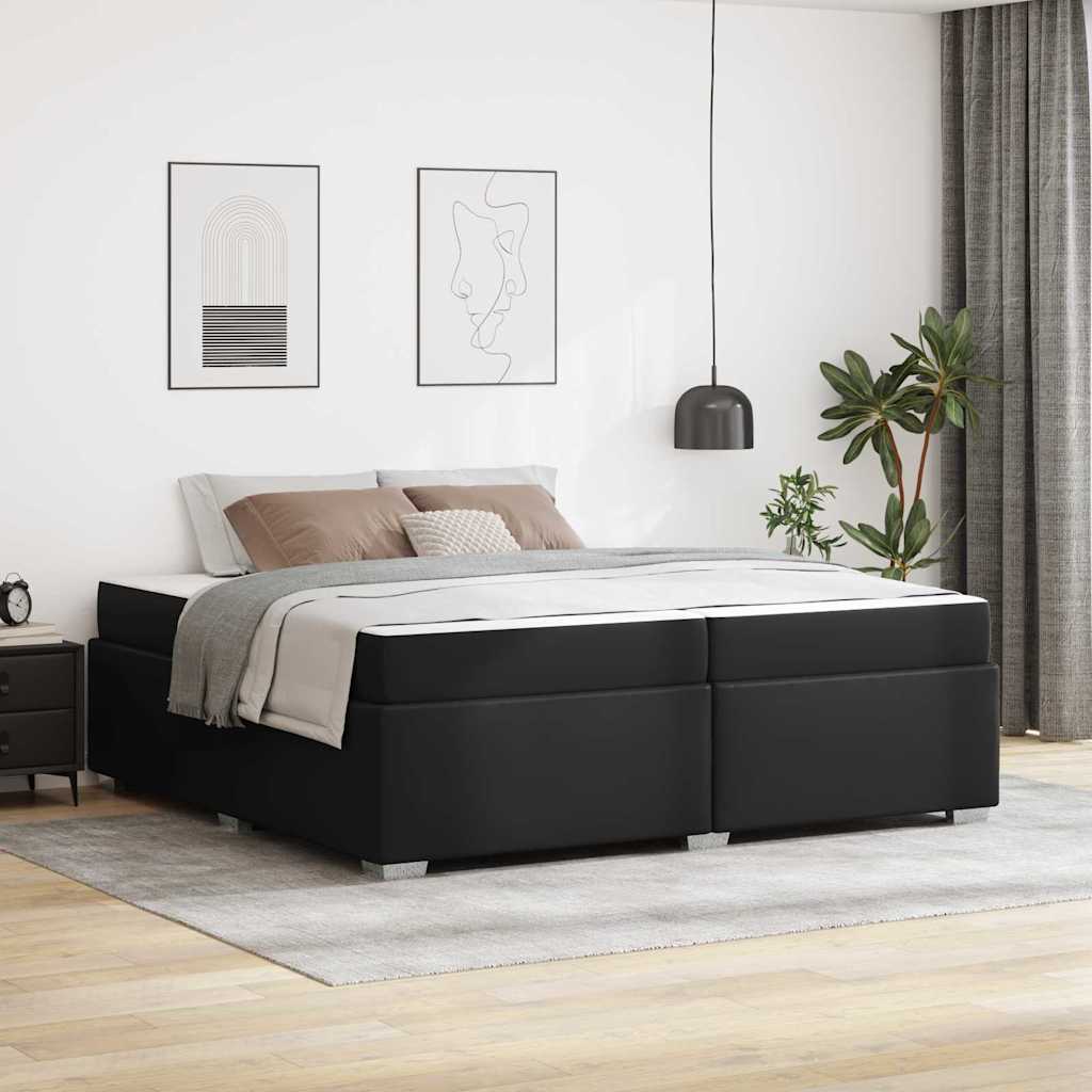 vidaXL Bedframe Zwart 80 x 200 cm Kunstleer
