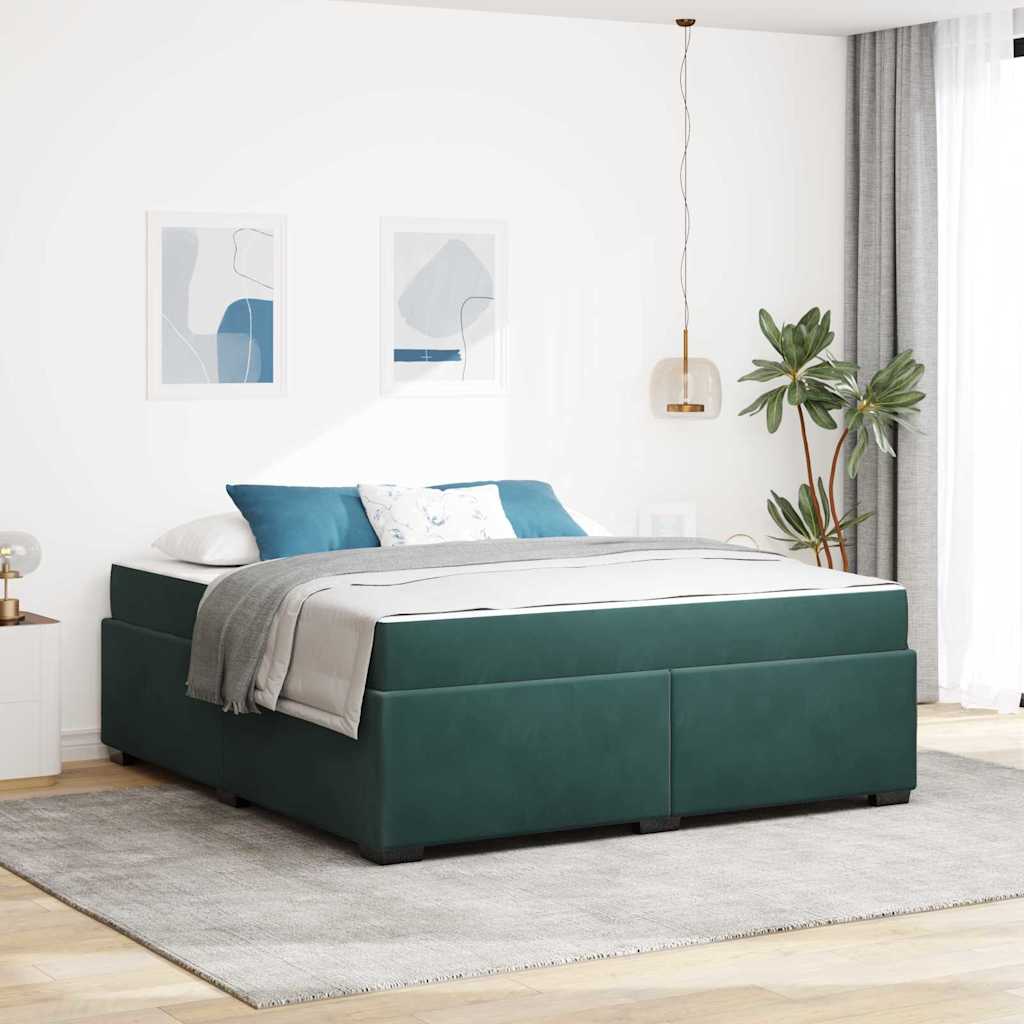 vidaXL Bedframe met matras met matras Lichtgrijs 80 x 200 cm Fluweel