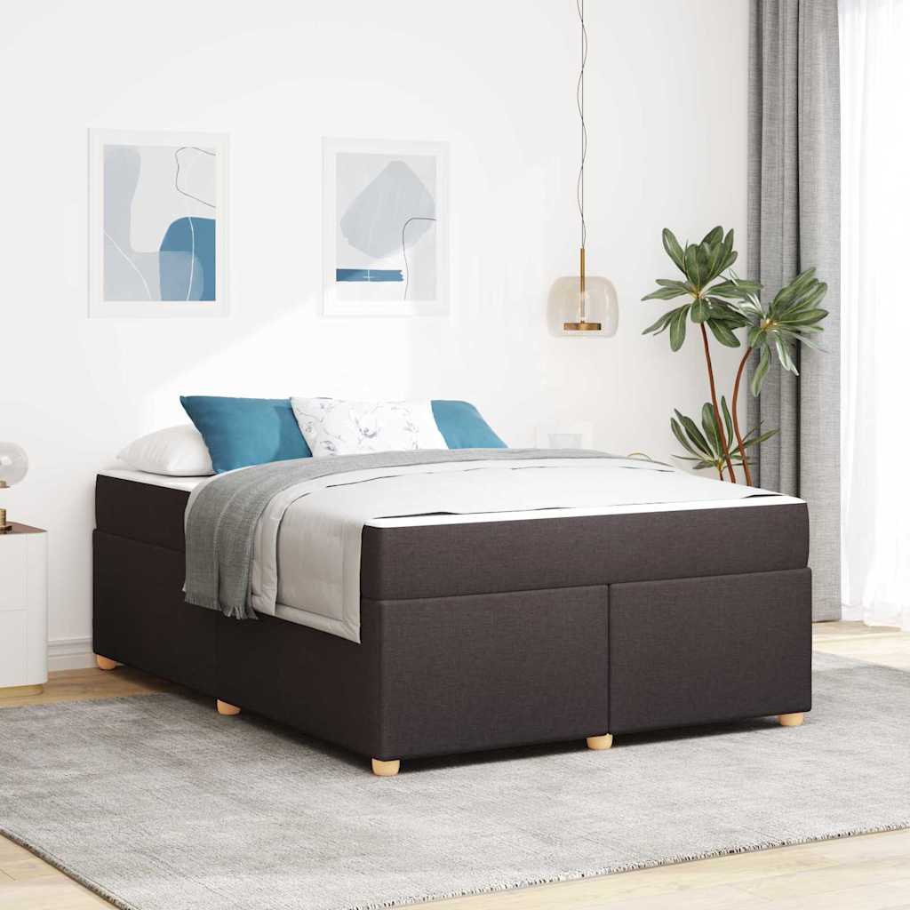 vidaXL Bedframe met matras met matras Lichtgrijs 80 x 200 cm Stof