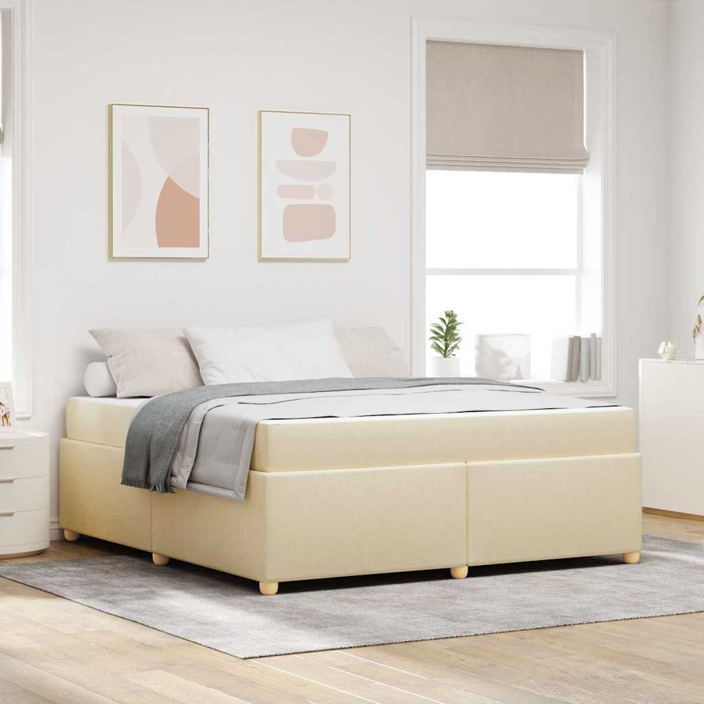 vidaXL Bedframe met matras met matras Lichtgrijs 80 x 200 cm Stof