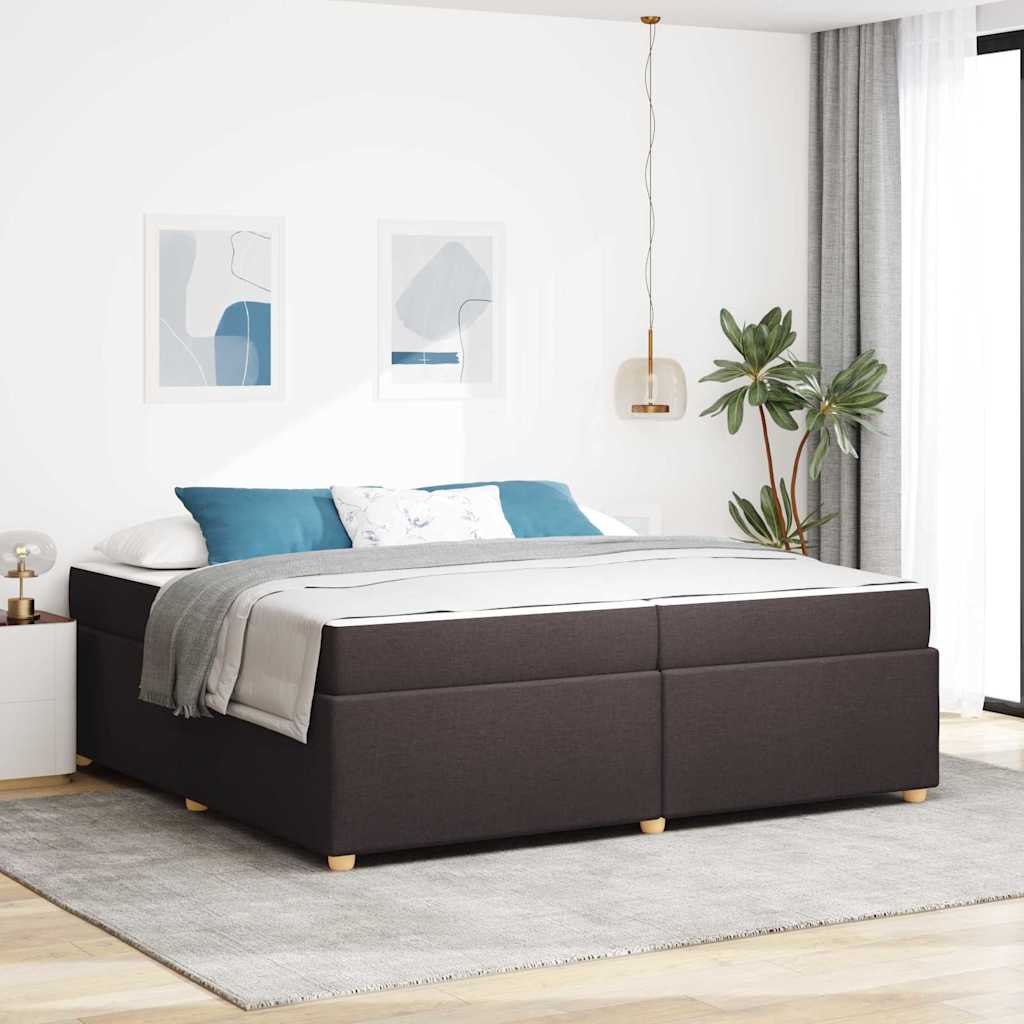 vidaXL Bedframe met matras met matras Lichtgrijs 80 x 200 cm Stof