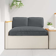 vidaXL Pallet Kussen Set 3 pcs Antraciet 120 x 80 x 12 cm Oxford stof