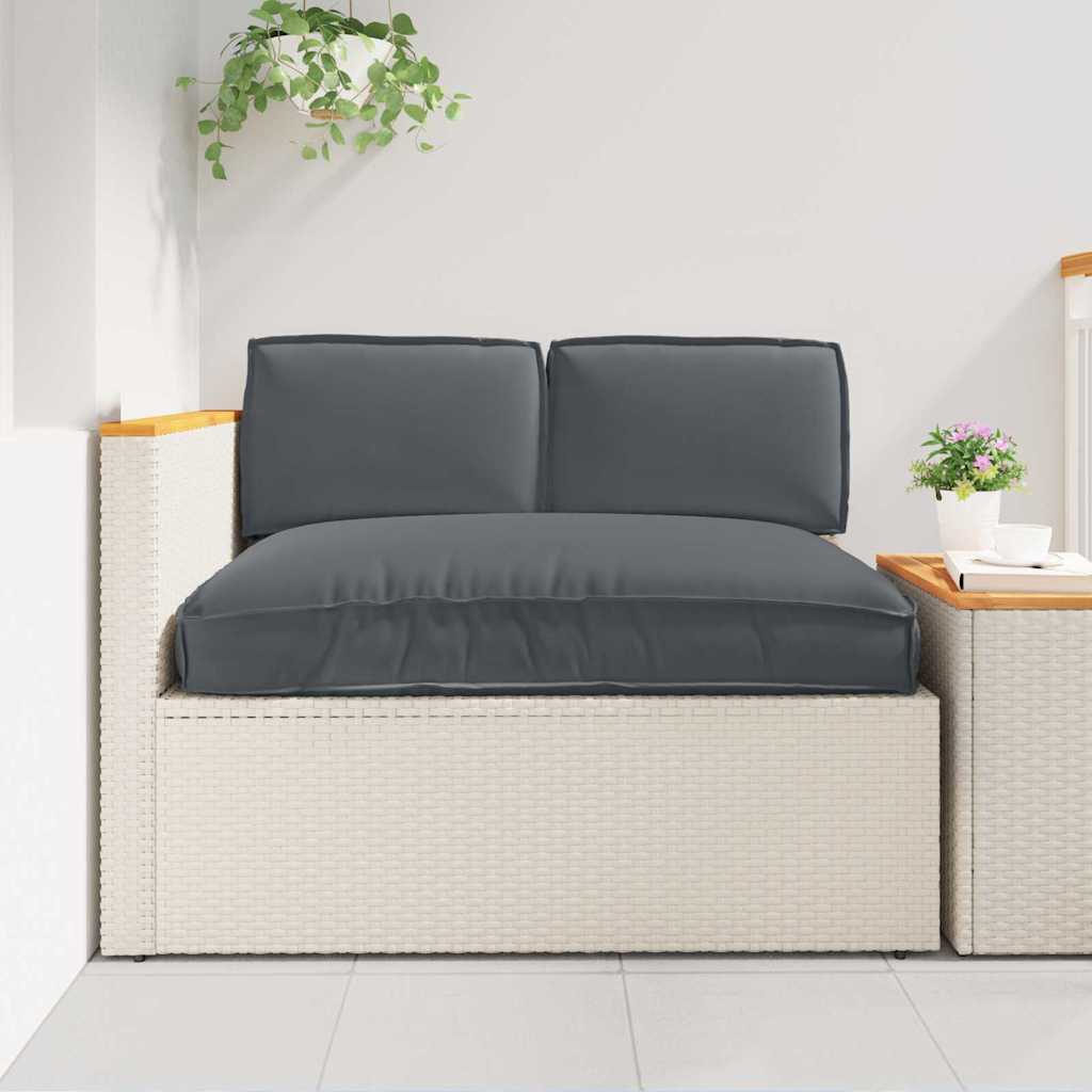 vidaXL Pallet Kussen Set 3 pcs Antraciet 120 x 80 x 12 cm Oxford stof