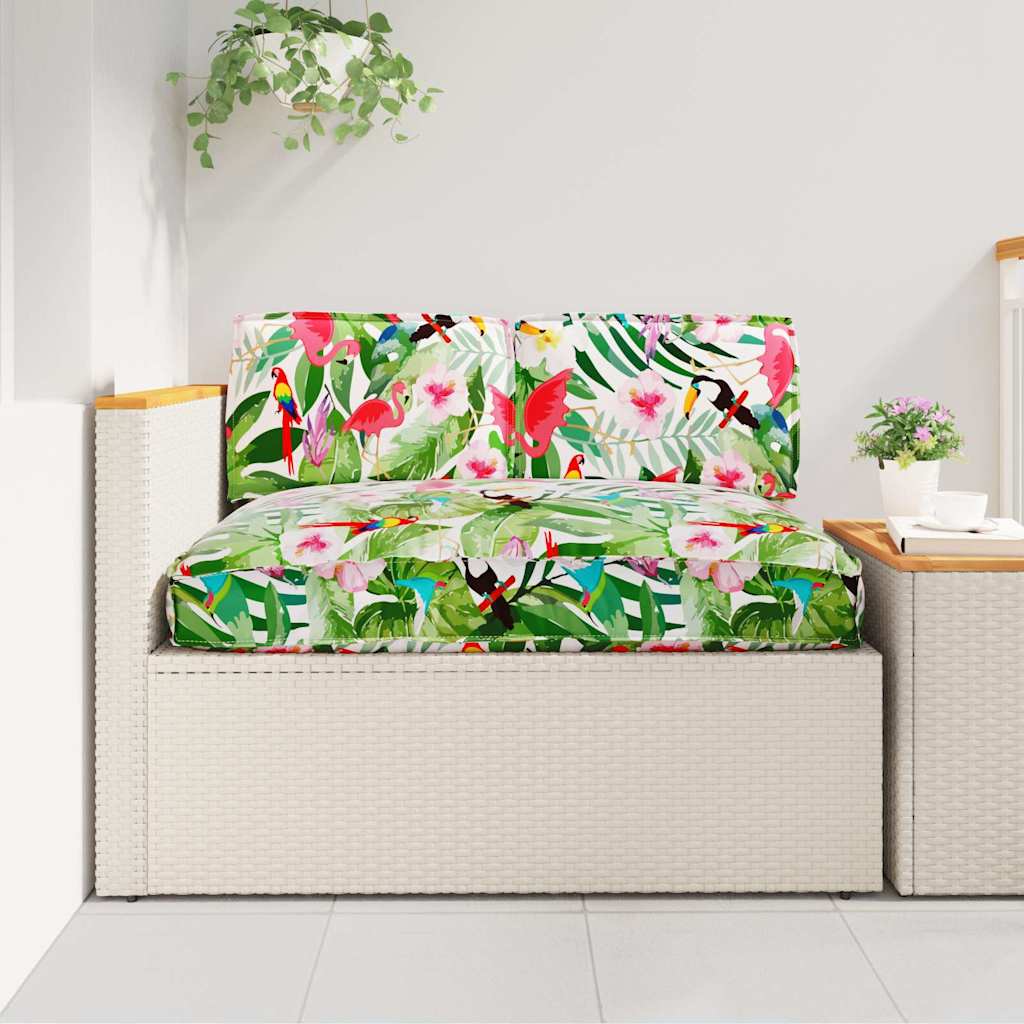 vidaXL Pallet Kussen Set 3 pcs Antraciet 120 x 80 x 12 cm Oxford stof