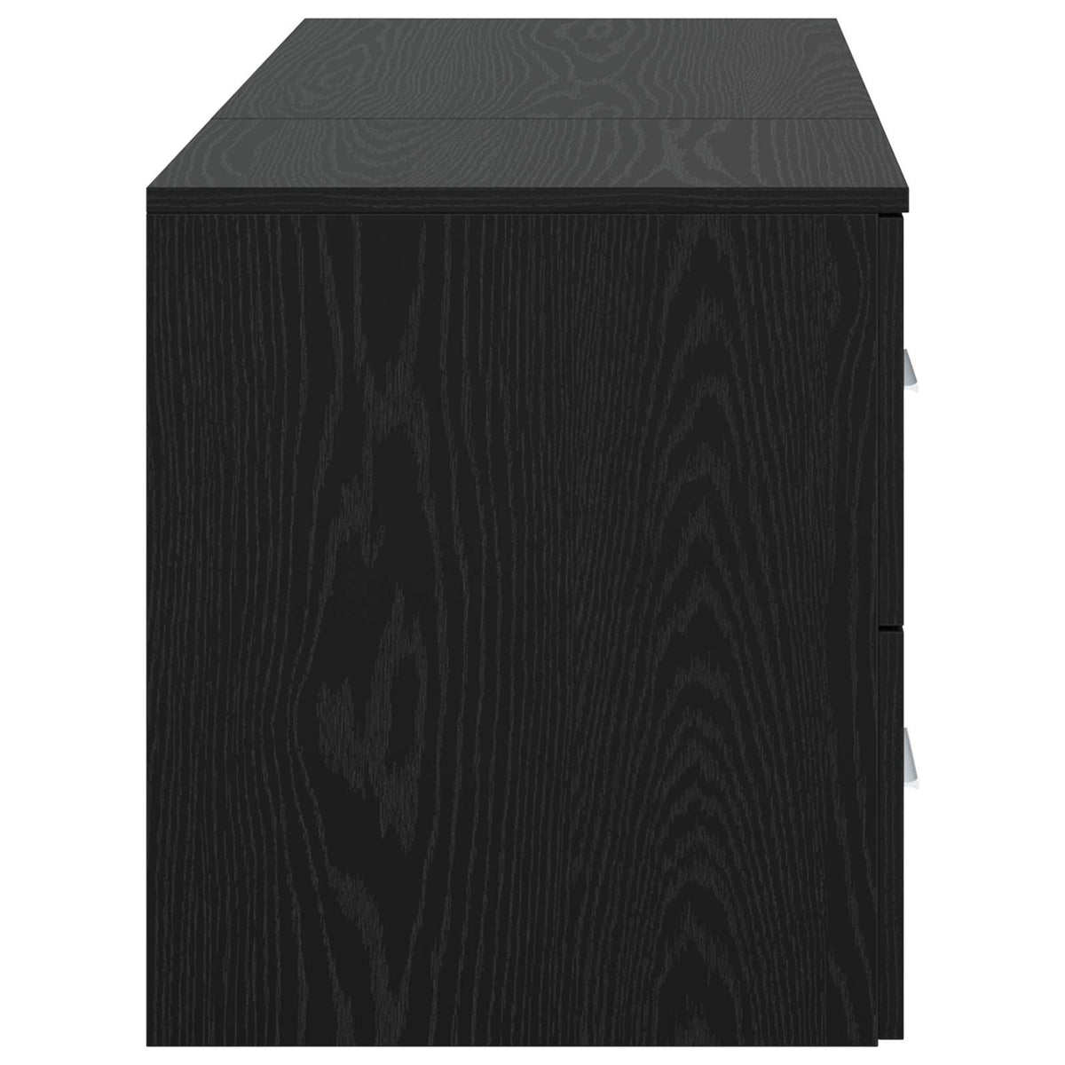 vidaXL Badkamermeubelset 2 st Wit Bewerkt hout