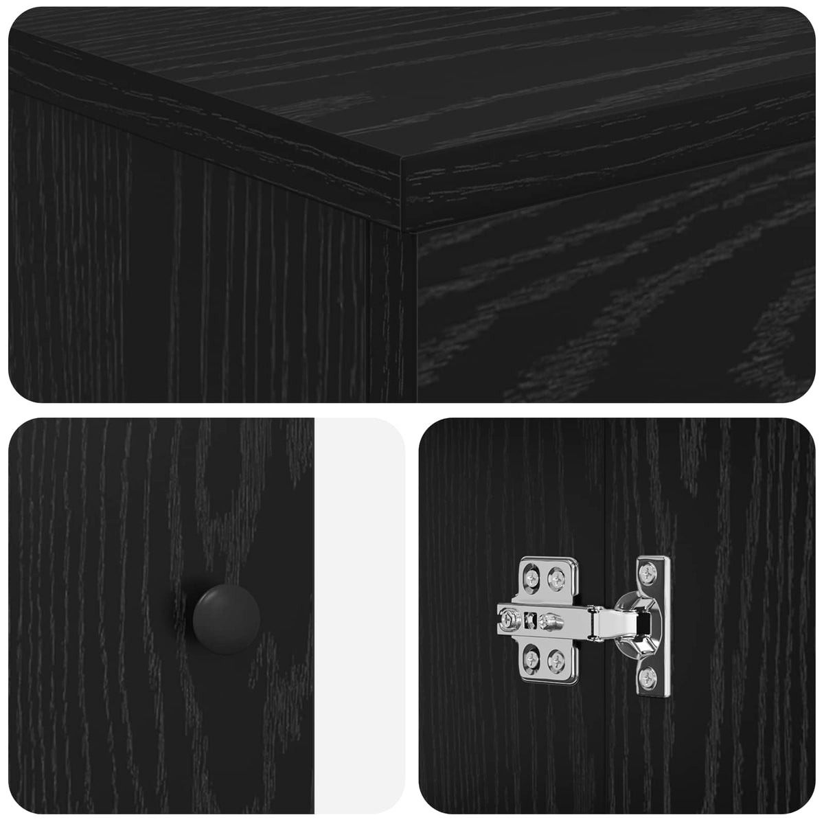 vidaXL Badkamermeubelset Wit Bewerkt hout