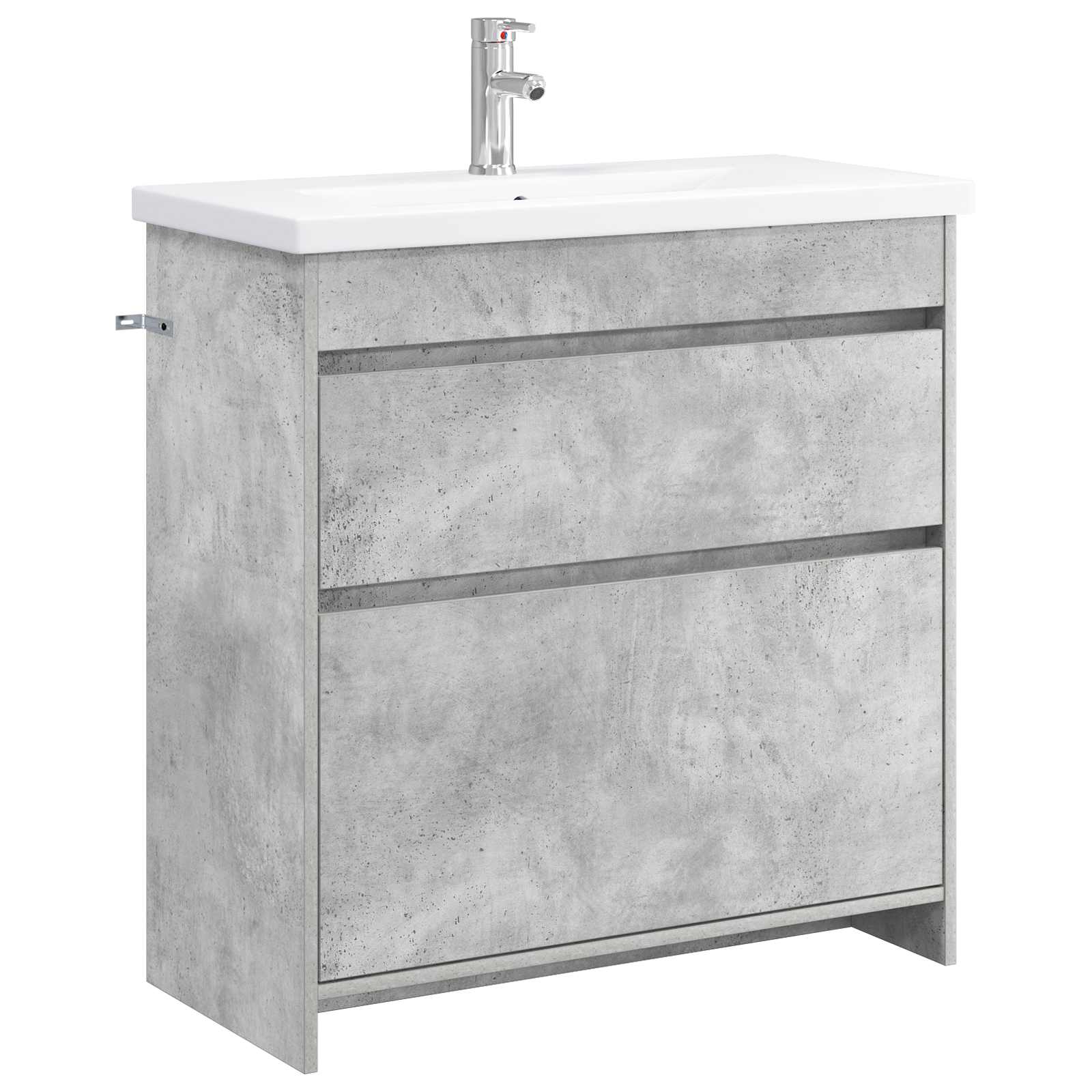 vidaXL Badkamermeubelset Wit 61 x 40 x 84,5 cm Bewerkt hout