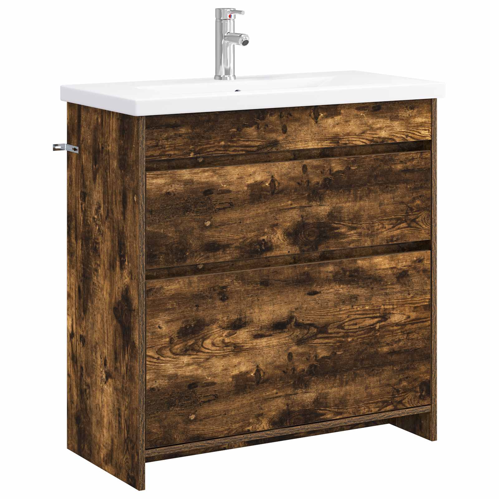 vidaXL Badkamermeubelset Wit 61 x 40 x 84,5 cm Bewerkt hout