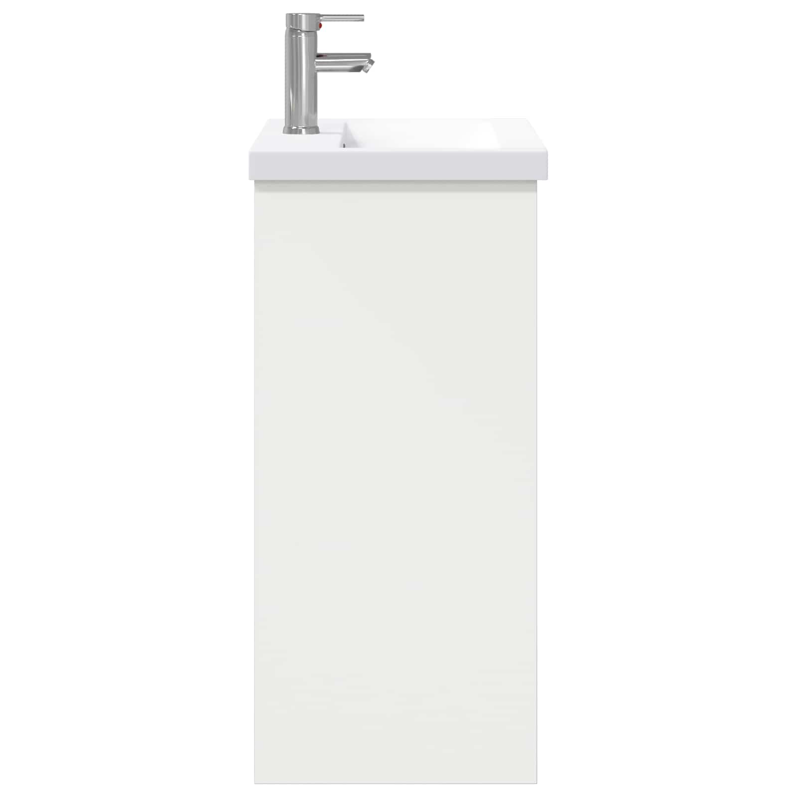 vidaXL Badkamermeubelset Wit 61 x 40 x 84,5 cm Bewerkt hout
