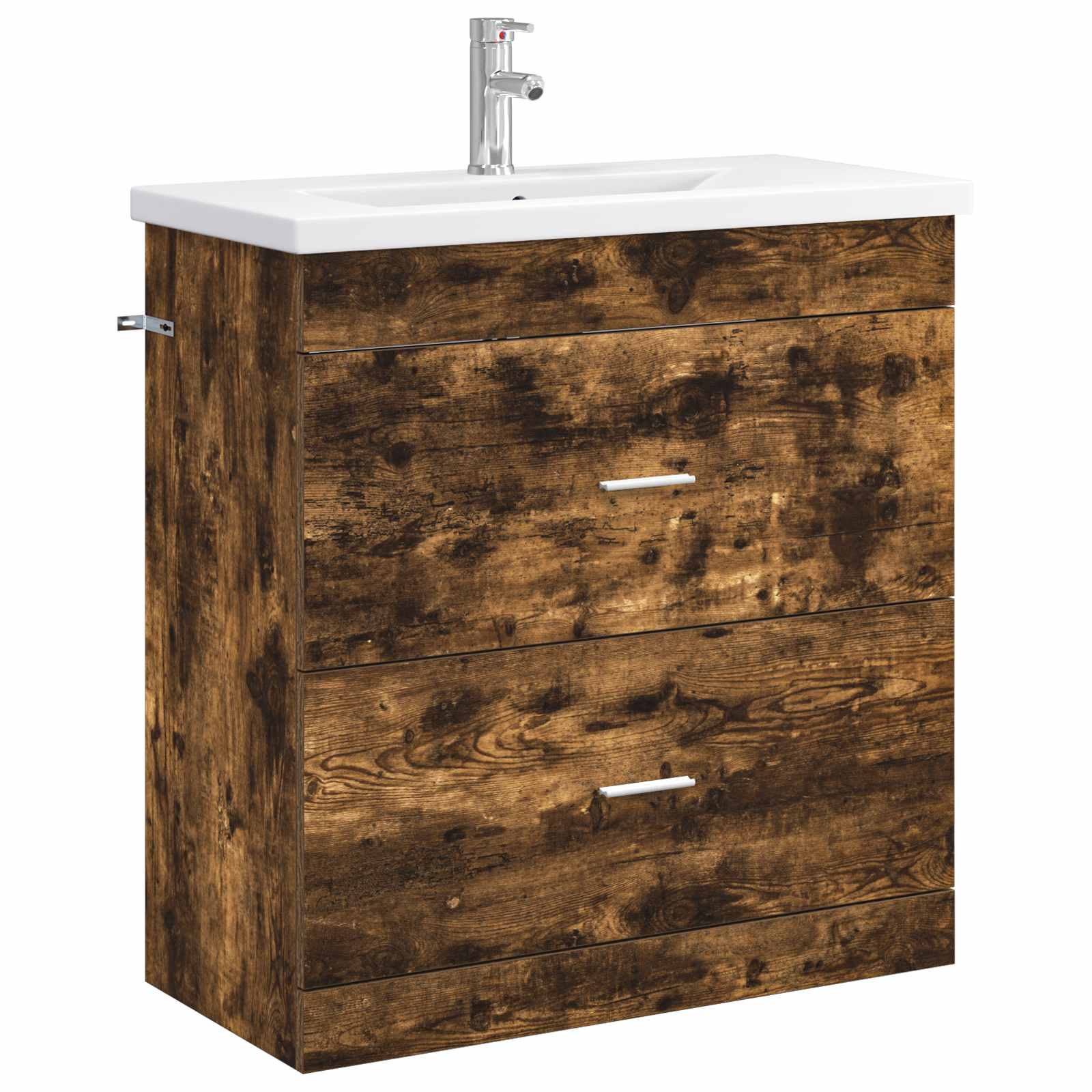 vidaXL Badkamermeubelset Wit 61 x 40 x 84,5 cm Bewerkt hout