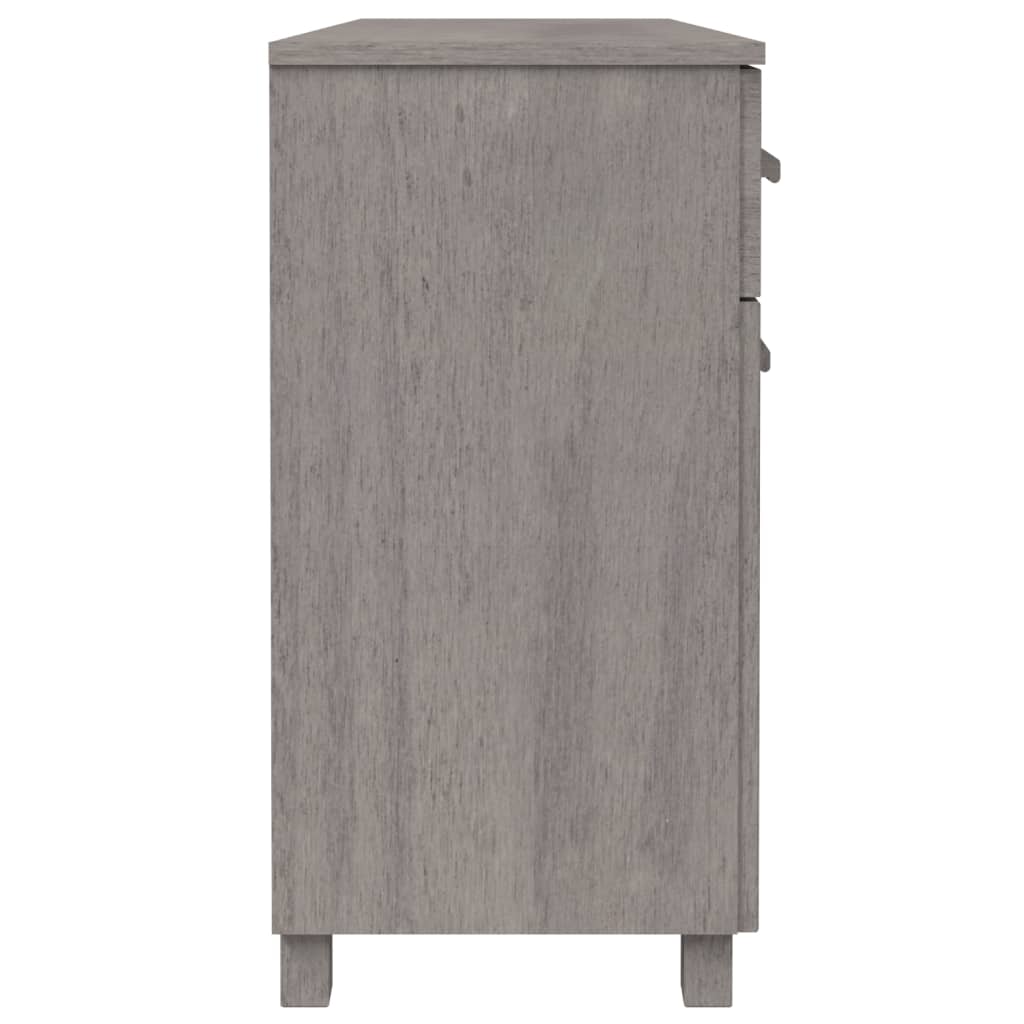 vidaXL Dressoir HAMAR 113x40x80 cm massief grenenhout wit